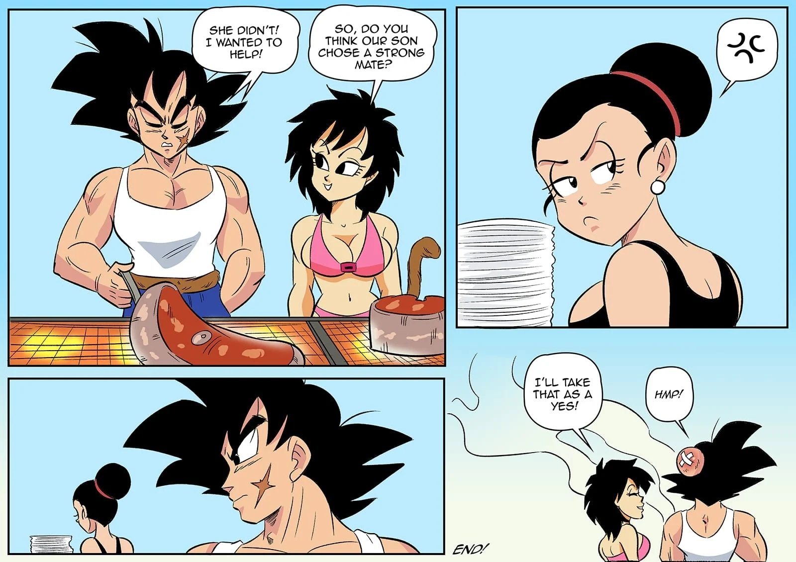 Summer Paradise (Dragon Ball Z) [FunsexyDB] 2 . Summer Paradise - Chapter 2 (Dragon Ball Z) [FunsexyDB] – page 18