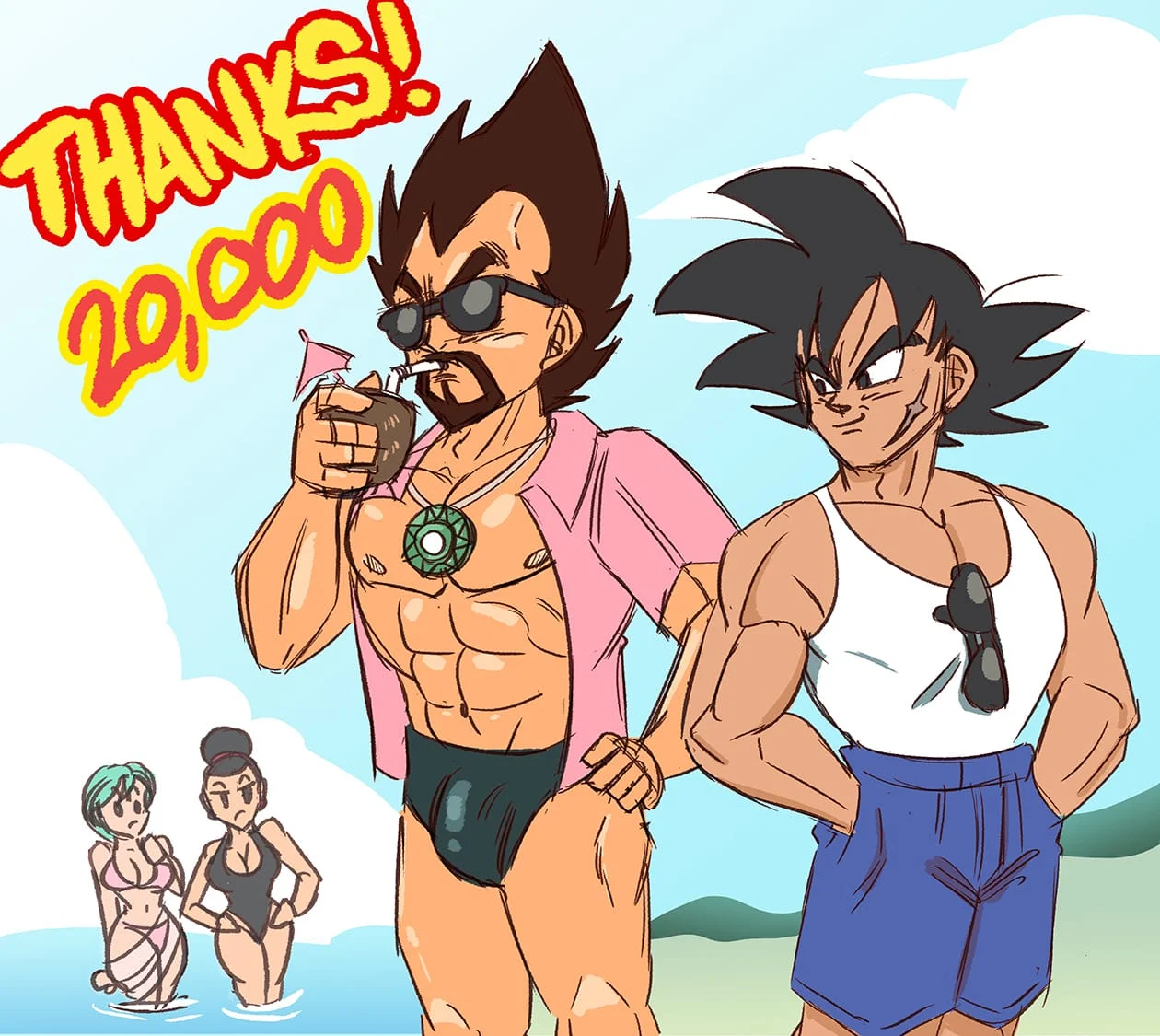 Summer Paradise (Dragon Ball Z) [FunsexyDB] 2 . Summer Paradise - Chapter 2 (Dragon Ball Z) [FunsexyDB] – page 21