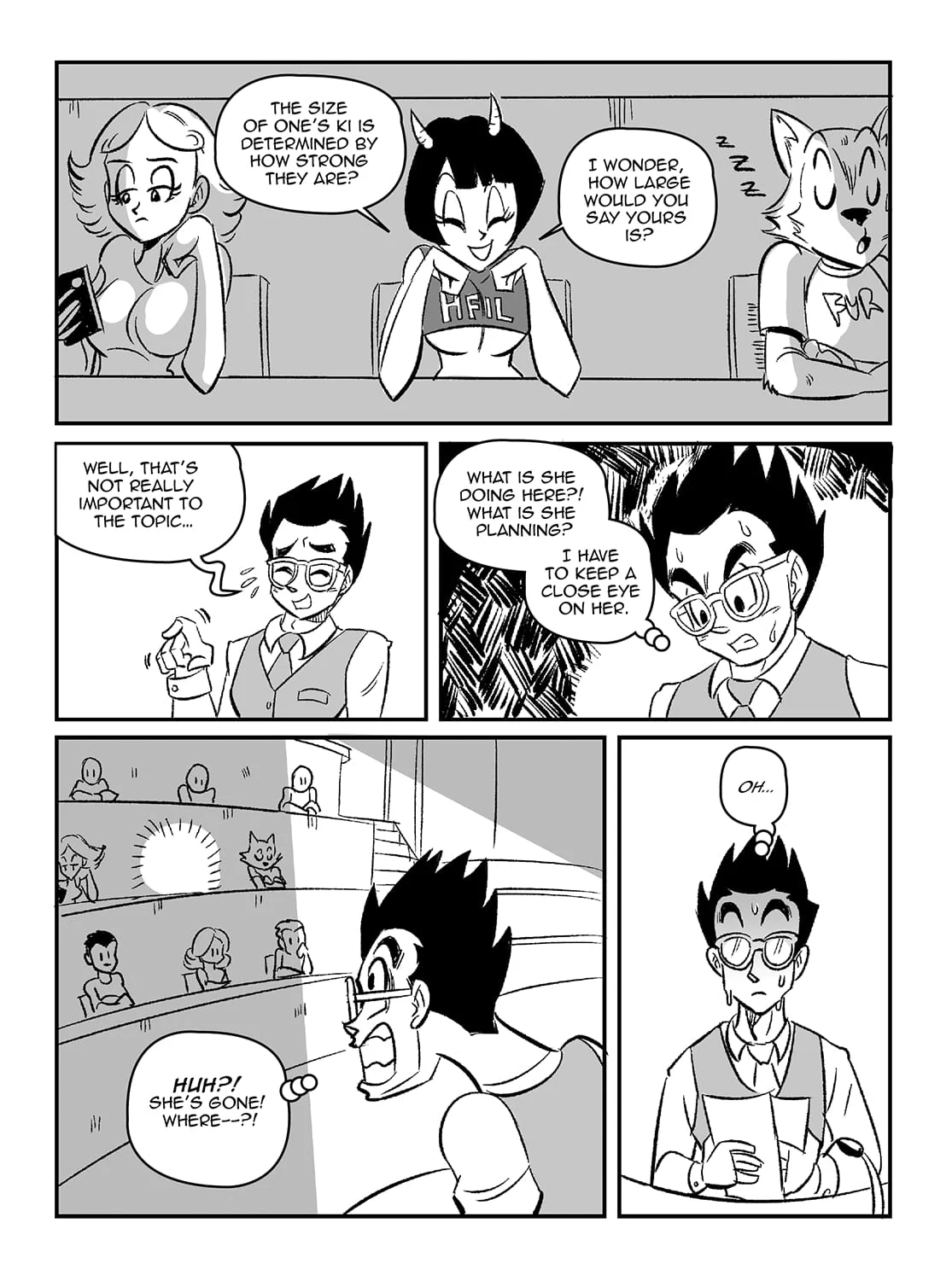 Videl from HFIL (Dragon Ball Z) [FunsexyDB] 2 . Videl from HFIL - Chapter 2 (Dragon Ball Z) [FunsexyDB] – page 7