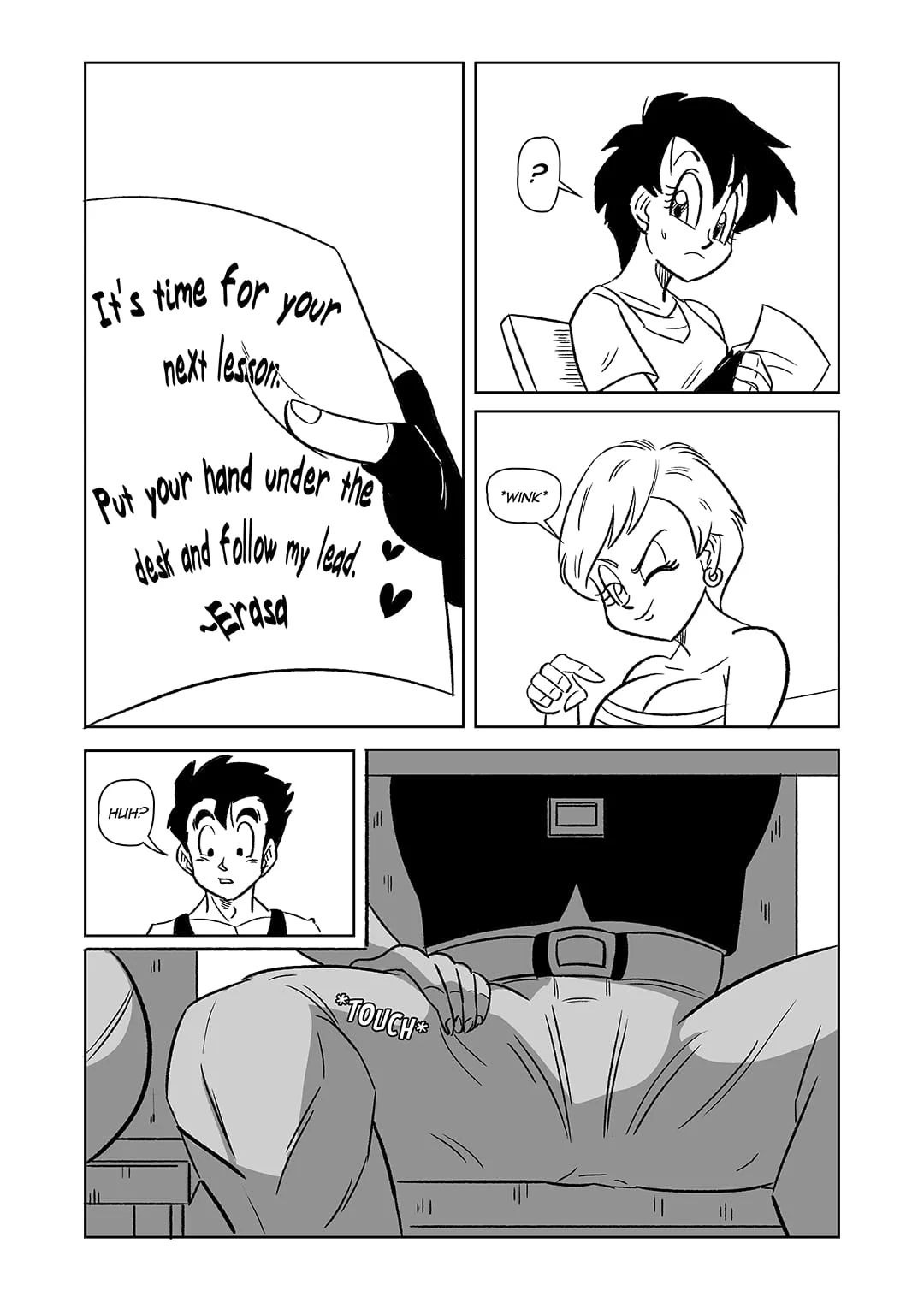 After School Lessons (Dragon Ball Z) [FunsexyDB] 1 . After School Lessons - Chapter 1 (Dragon Ball Z) [FunsexyDB] – page 14