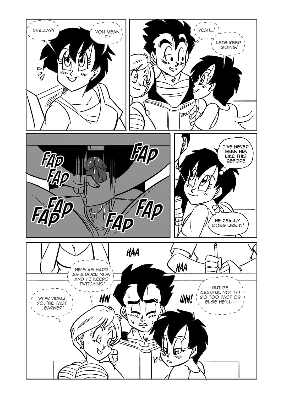 After School Lessons (Dragon Ball Z) [FunsexyDB] 1 . After School Lessons - Chapter 1 (Dragon Ball Z) [FunsexyDB] – page 18