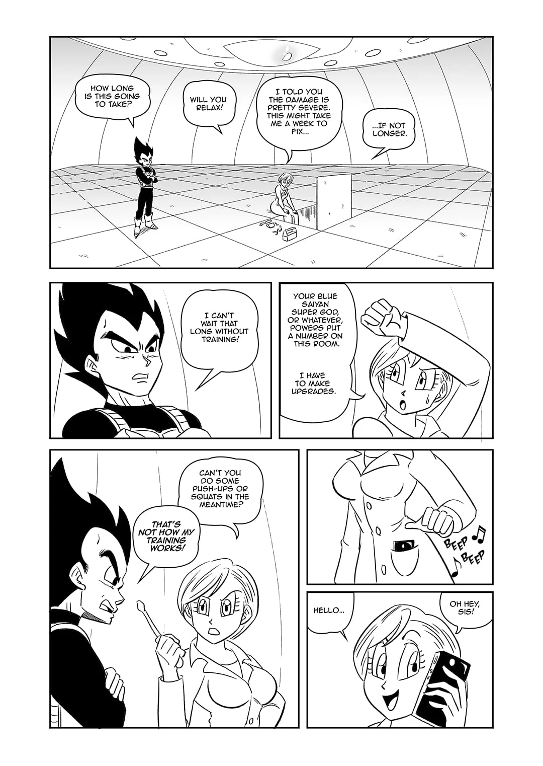 A Brief Affair! (Dragon Ball Super) [FunsexyDB] 1 . A Brief Affair! - Chapter 1 (Dragon Ball Super) [FunsexyDB] – page 5