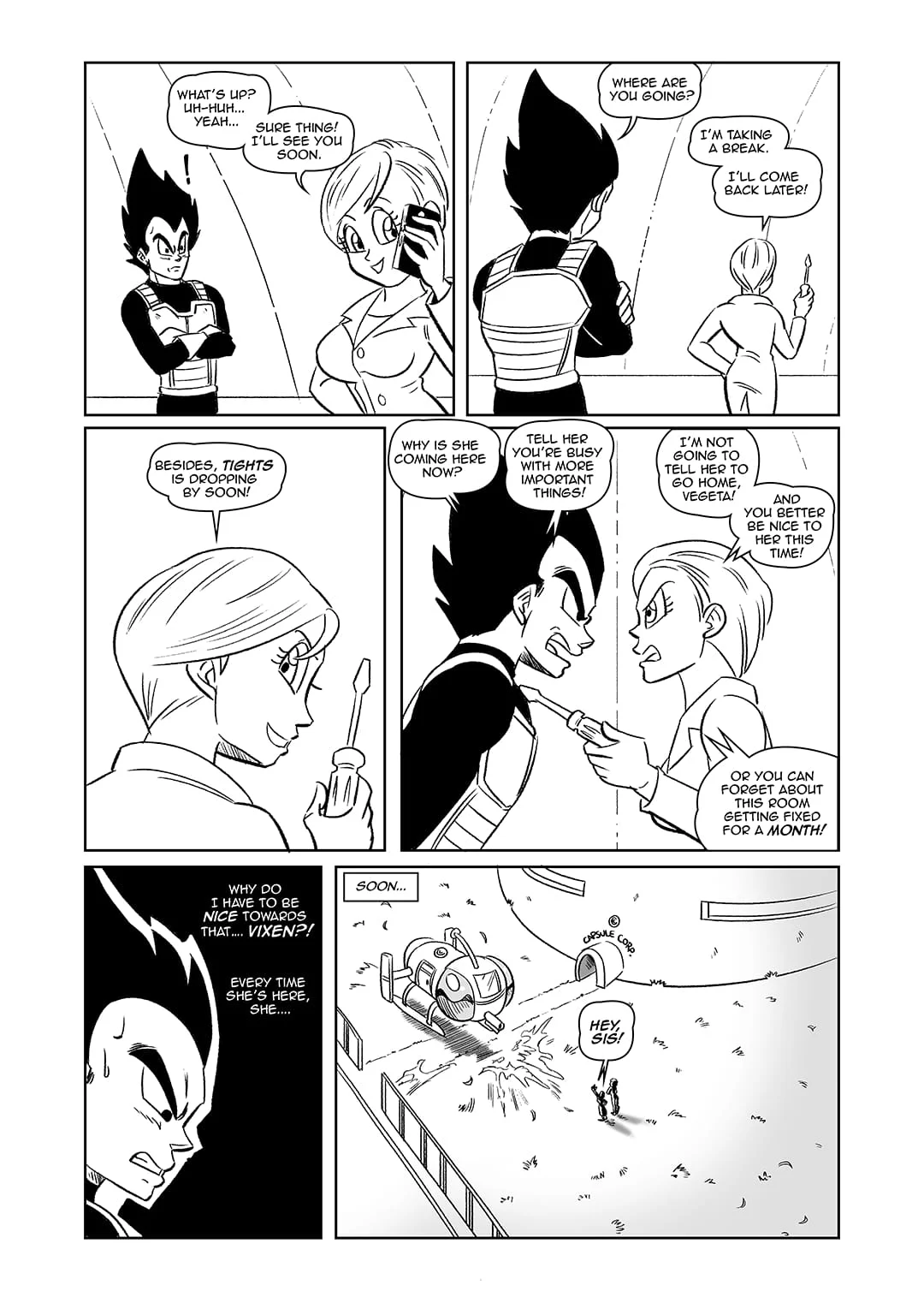 A Brief Affair! (Dragon Ball Super) [FunsexyDB] 1 . A Brief Affair! - Chapter 1 (Dragon Ball Super) [FunsexyDB] – page 6