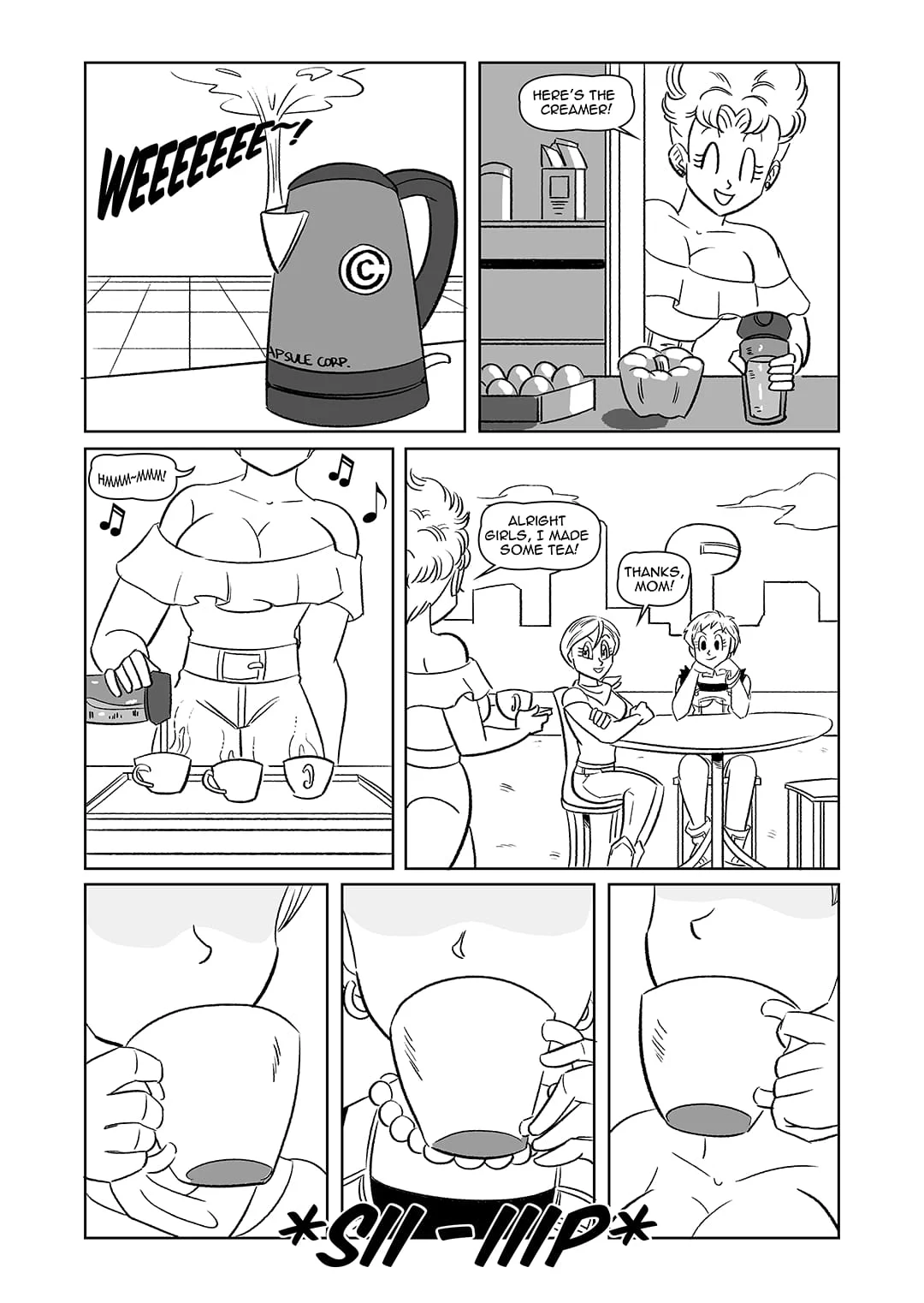 A Brief Affair! (Dragon Ball Super) [FunsexyDB] 1 . A Brief Affair! - Chapter 1 (Dragon Ball Super) [FunsexyDB] – page 9