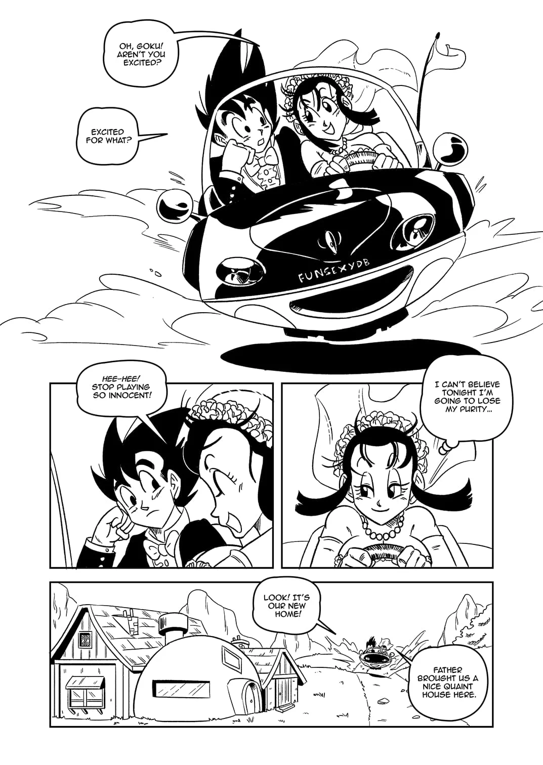 Wedding Night (Dragon Ball) [FunsexyDB] 1 . Wedding Night - Chapter 1 (Dragon Ball) [FunsexyDB] – page 2