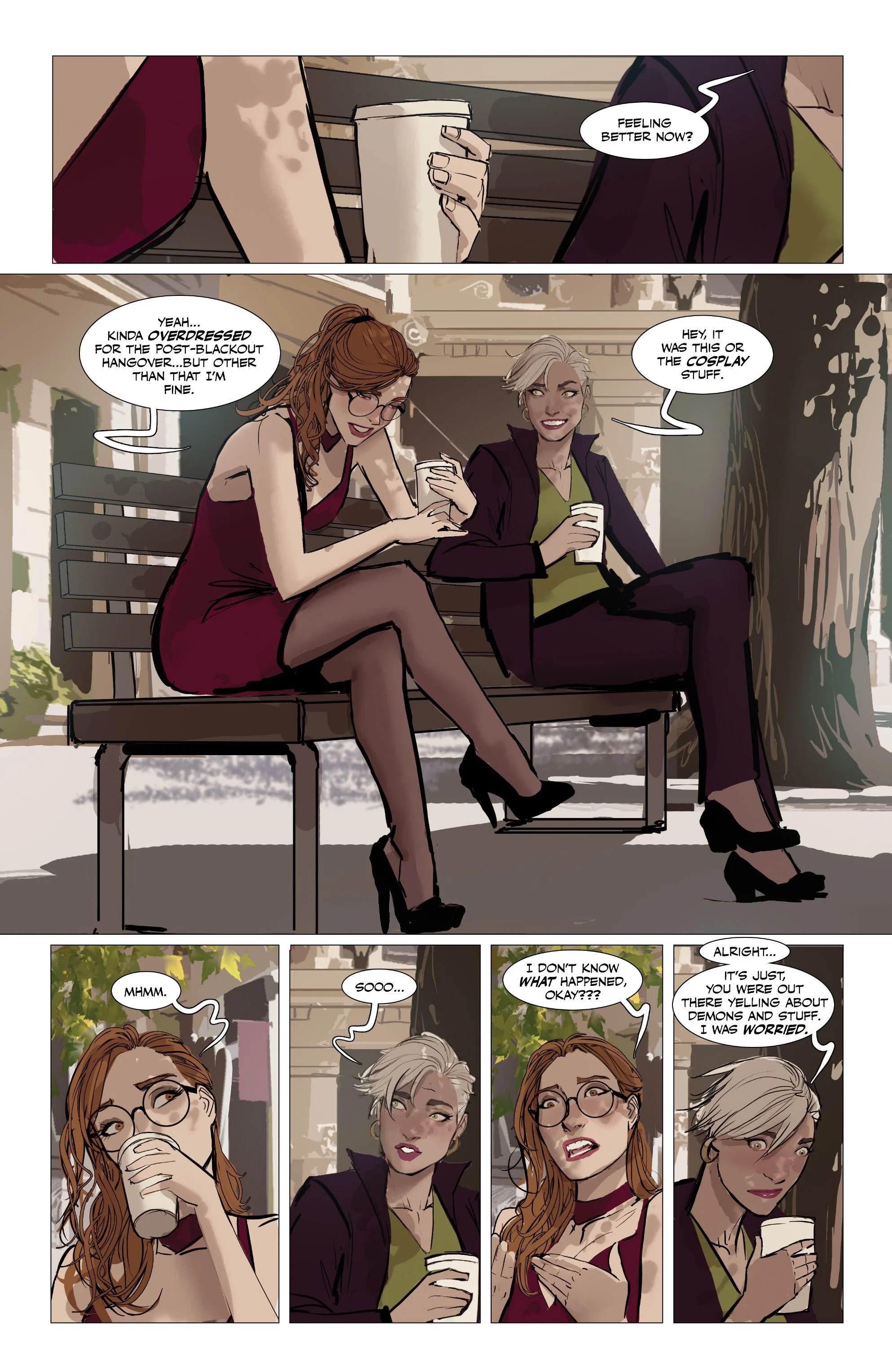 Fine Print [Stjepan Sejic] 1 . Fine Print - Volume 1 [Stjepan Sejic] – page 123