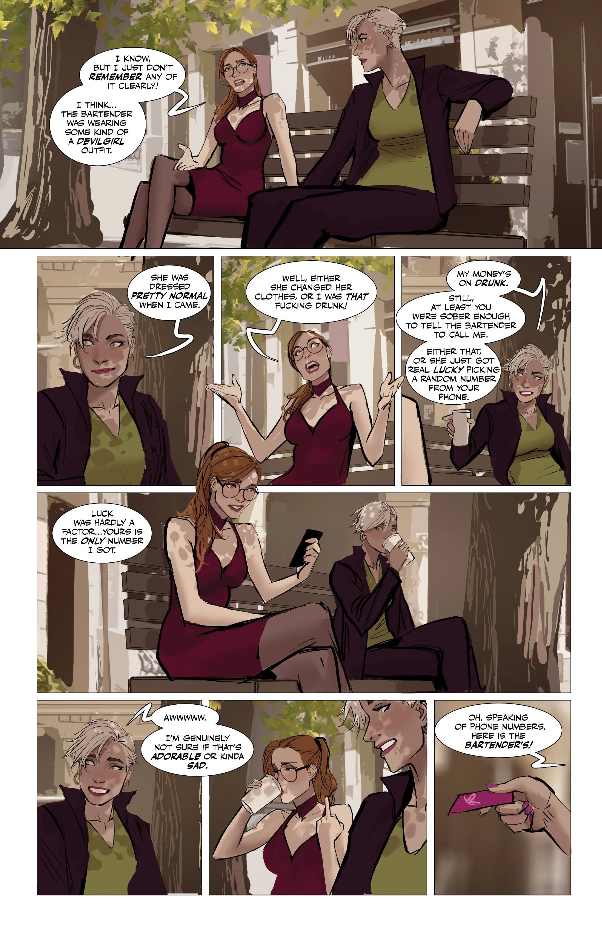 Fine Print [Stjepan Sejic] 1 . Fine Print - Volume 1 [Stjepan Sejic] – page 124