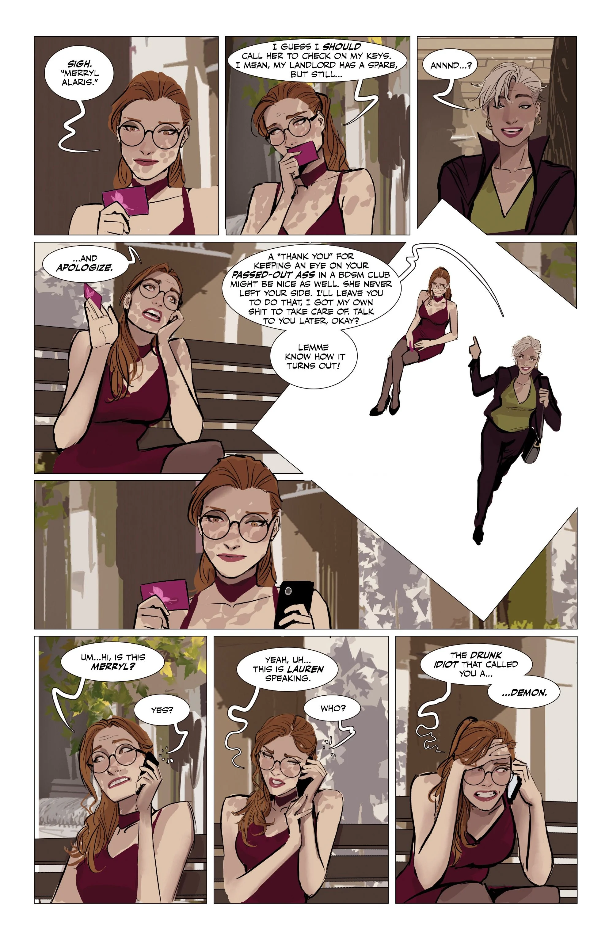 Fine Print [Stjepan Sejic] 1 . Fine Print - Volume 1 [Stjepan Sejic] – page 125