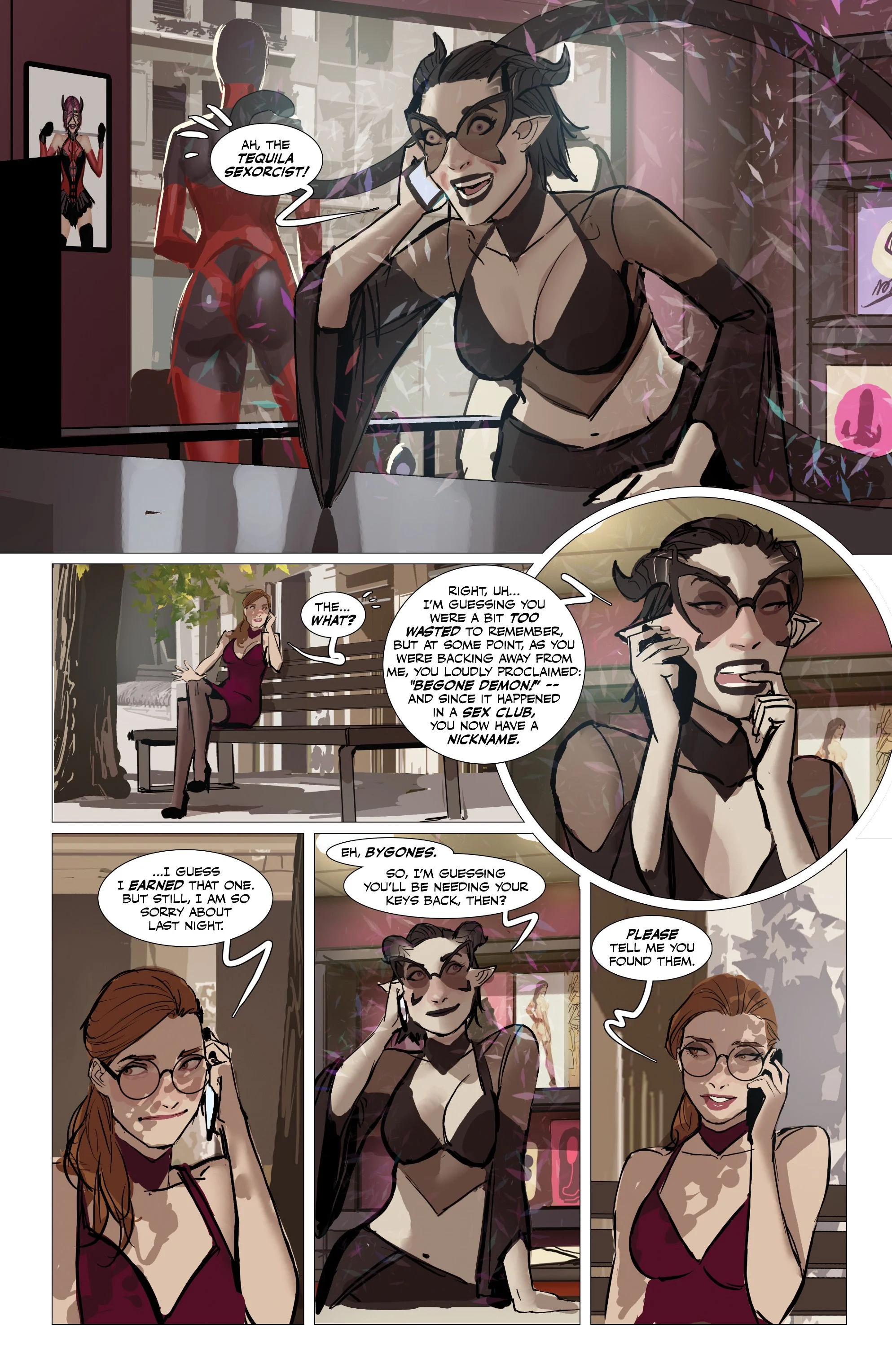 Fine Print [Stjepan Sejic] 1 . Fine Print - Volume 1 [Stjepan Sejic] – page 126