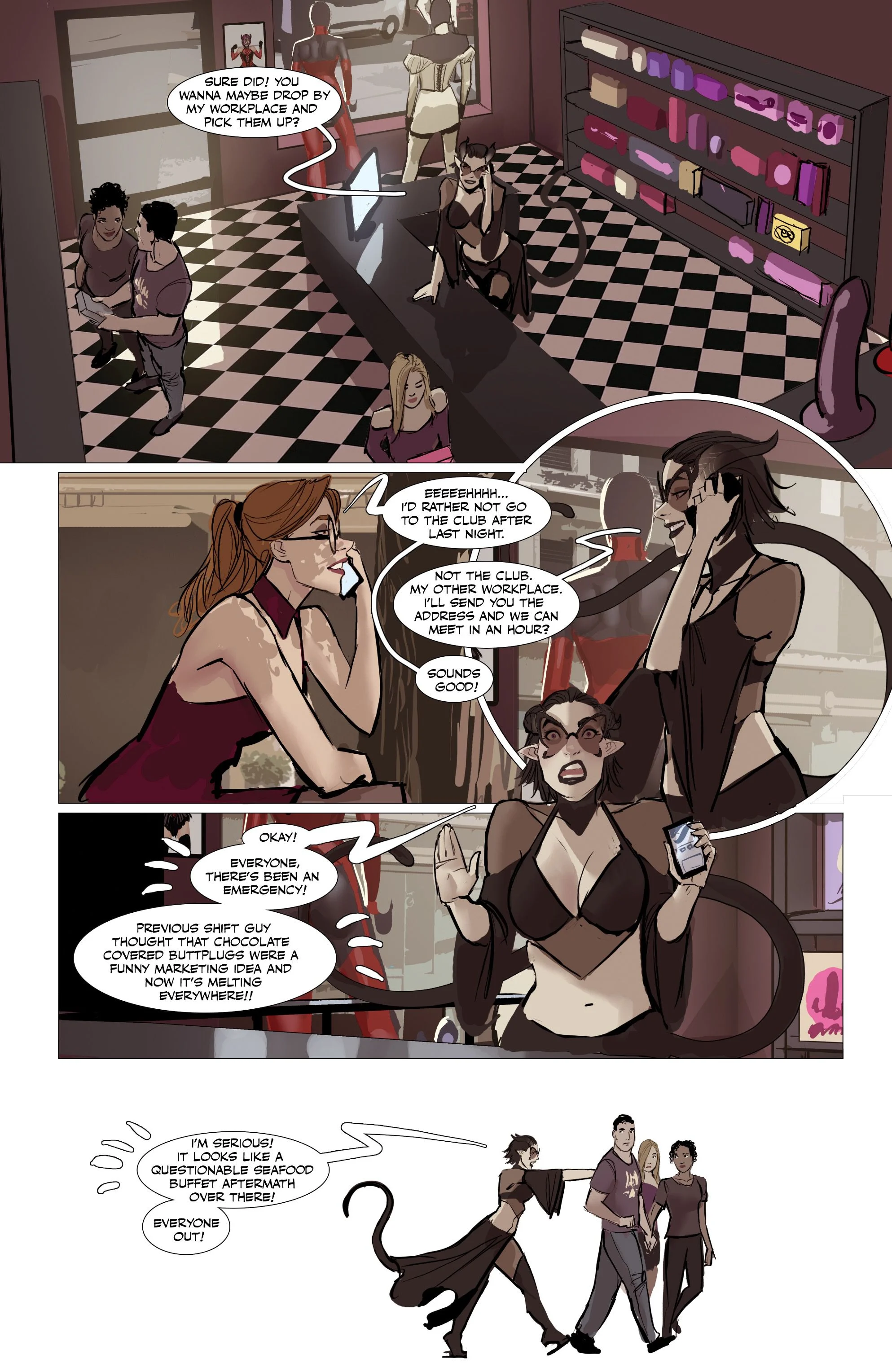 Fine Print [Stjepan Sejic] 1 . Fine Print - Volume 1 [Stjepan Sejic] – page 127