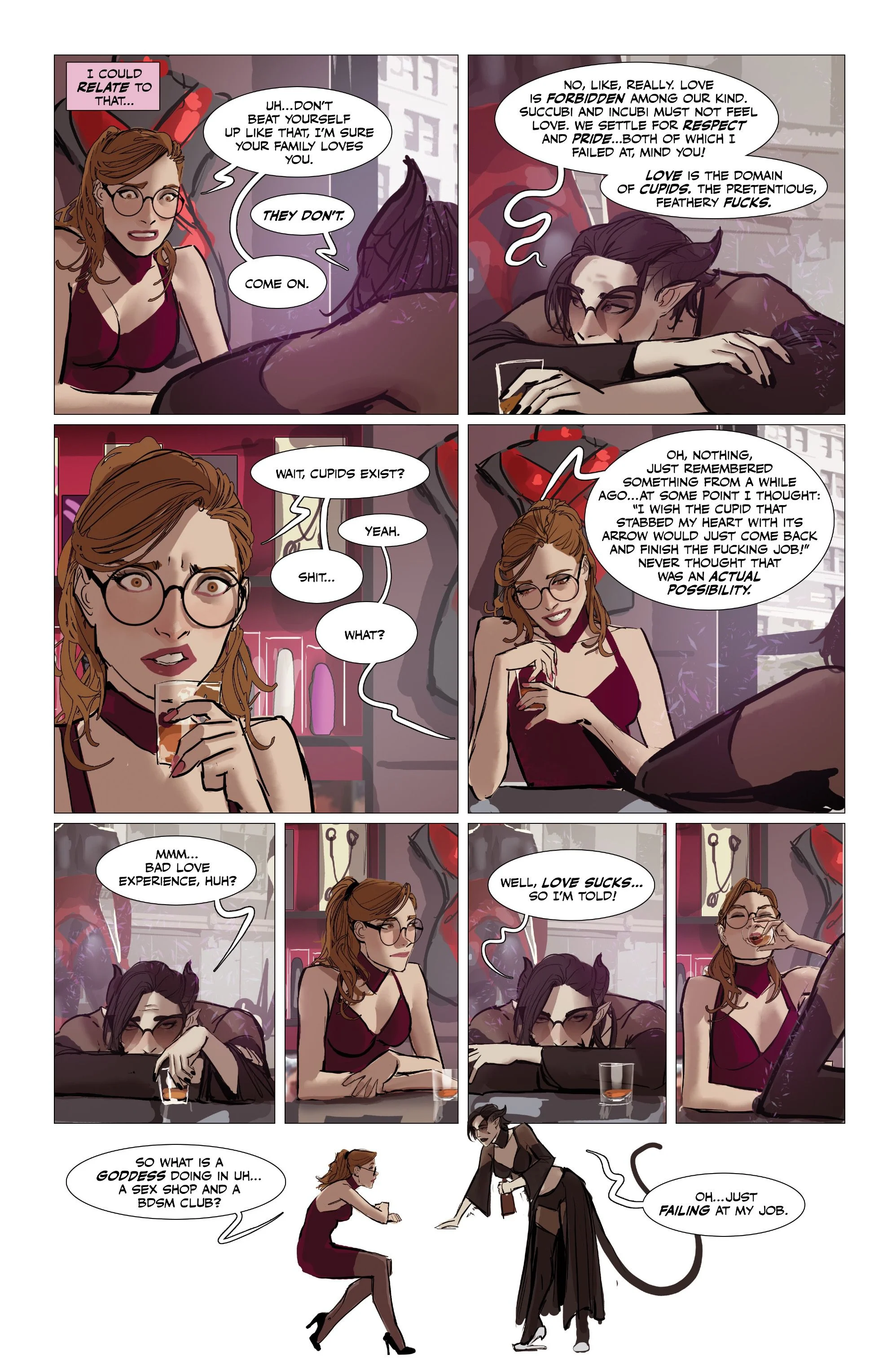 Fine Print [Stjepan Sejic] 1 . Fine Print - Volume 1 [Stjepan Sejic] – page 134