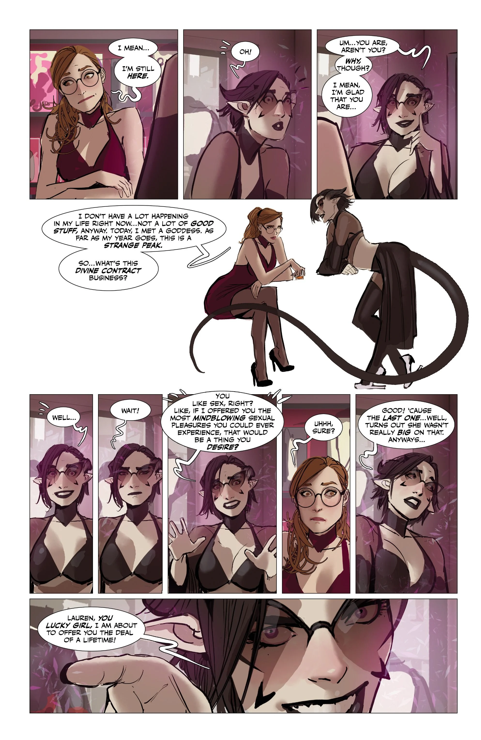 Fine Print [Stjepan Sejic] 1 . Fine Print - Volume 1 [Stjepan Sejic] – page 136