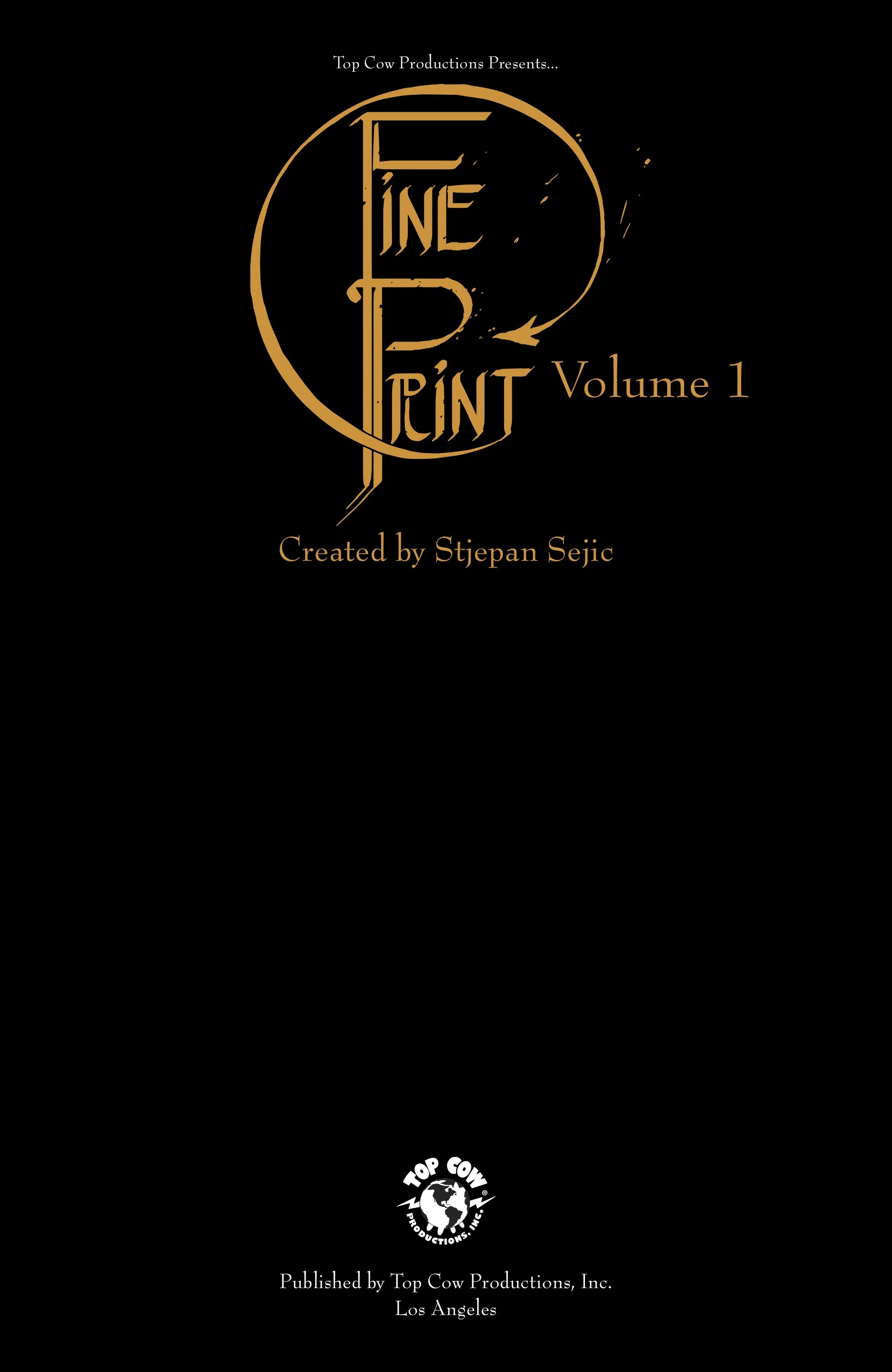 Fine Print [Stjepan Sejic] 1 . Fine Print - Volume 1 [Stjepan Sejic] – page 3