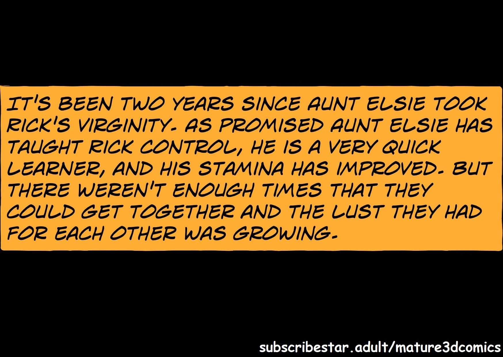 Aunt Elise [Mature3DComics] 3 . Aunt Elise  - Chapter 3 [Mature3DComics] – page 1