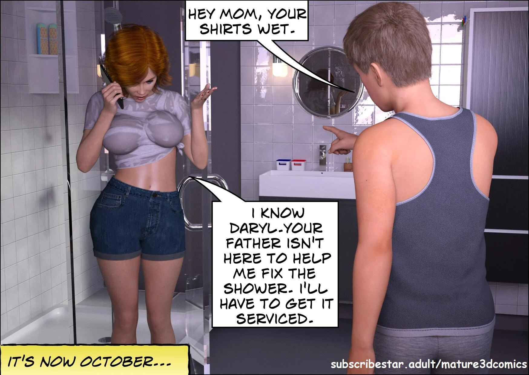 Aunt Elise [Mature3DComics] 3 . Aunt Elise  - Chapter 3 [Mature3DComics] – page 3