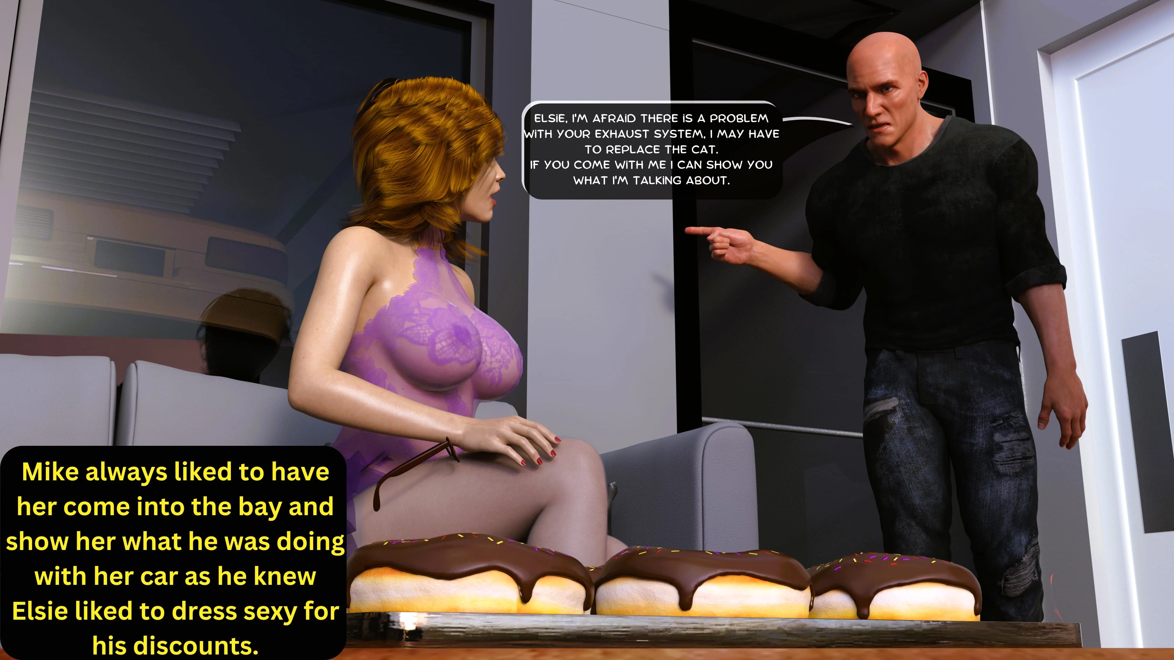 Aunt Elise [Mature3DComics] 7 . Aunt Elise - Chapter 7 [Mature3DComics] – page 23