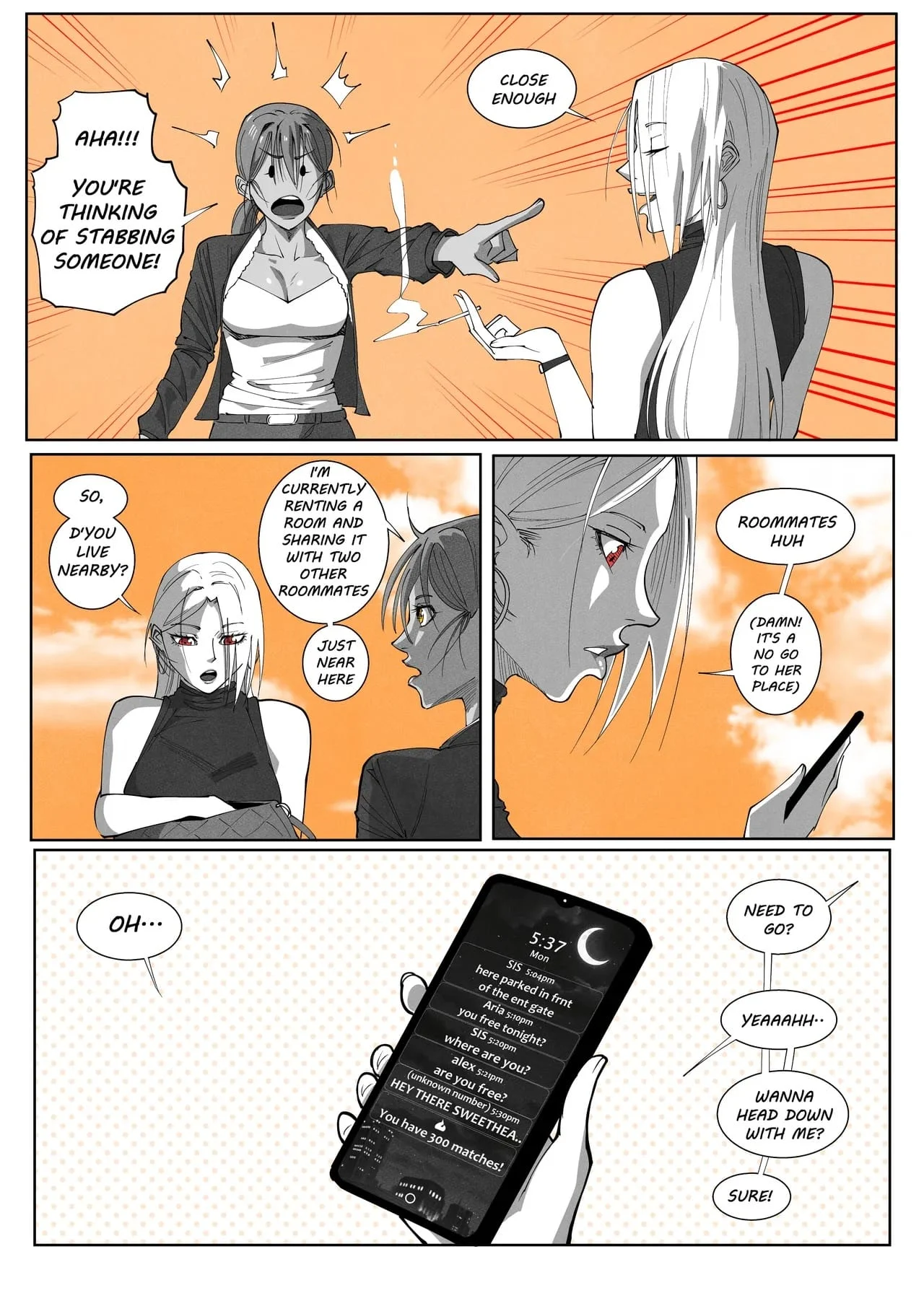 GNO [UselessBegging] 2 . GNO - Chapter 2 [UselessBegging] – page 105
