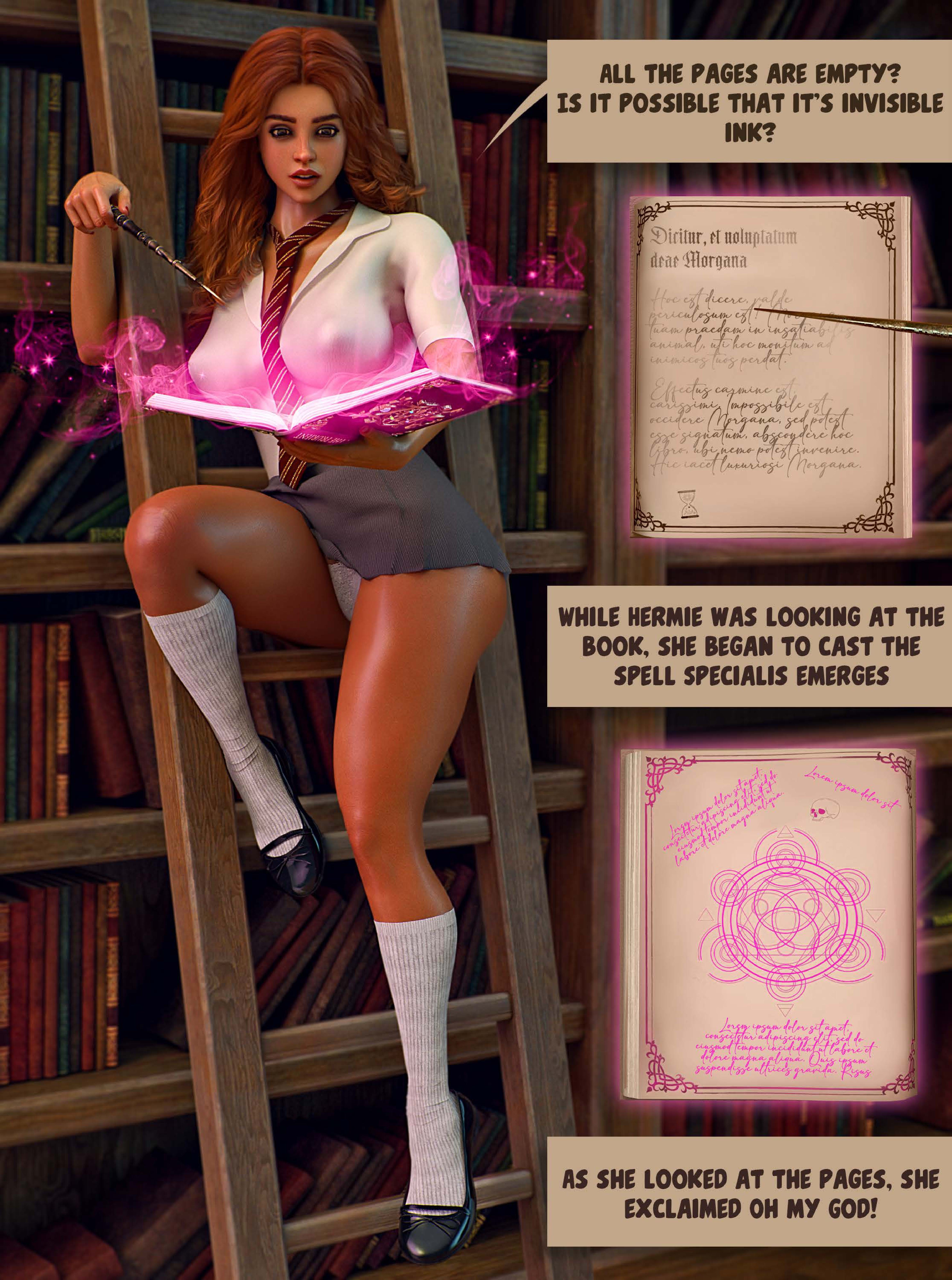 Grimoire of Lust (Harry Potter) [Shockabuki] 1-2 . Grimoire of Lust - Chapter 1-2 (Harry Potter) [Shockabuki] – page 8