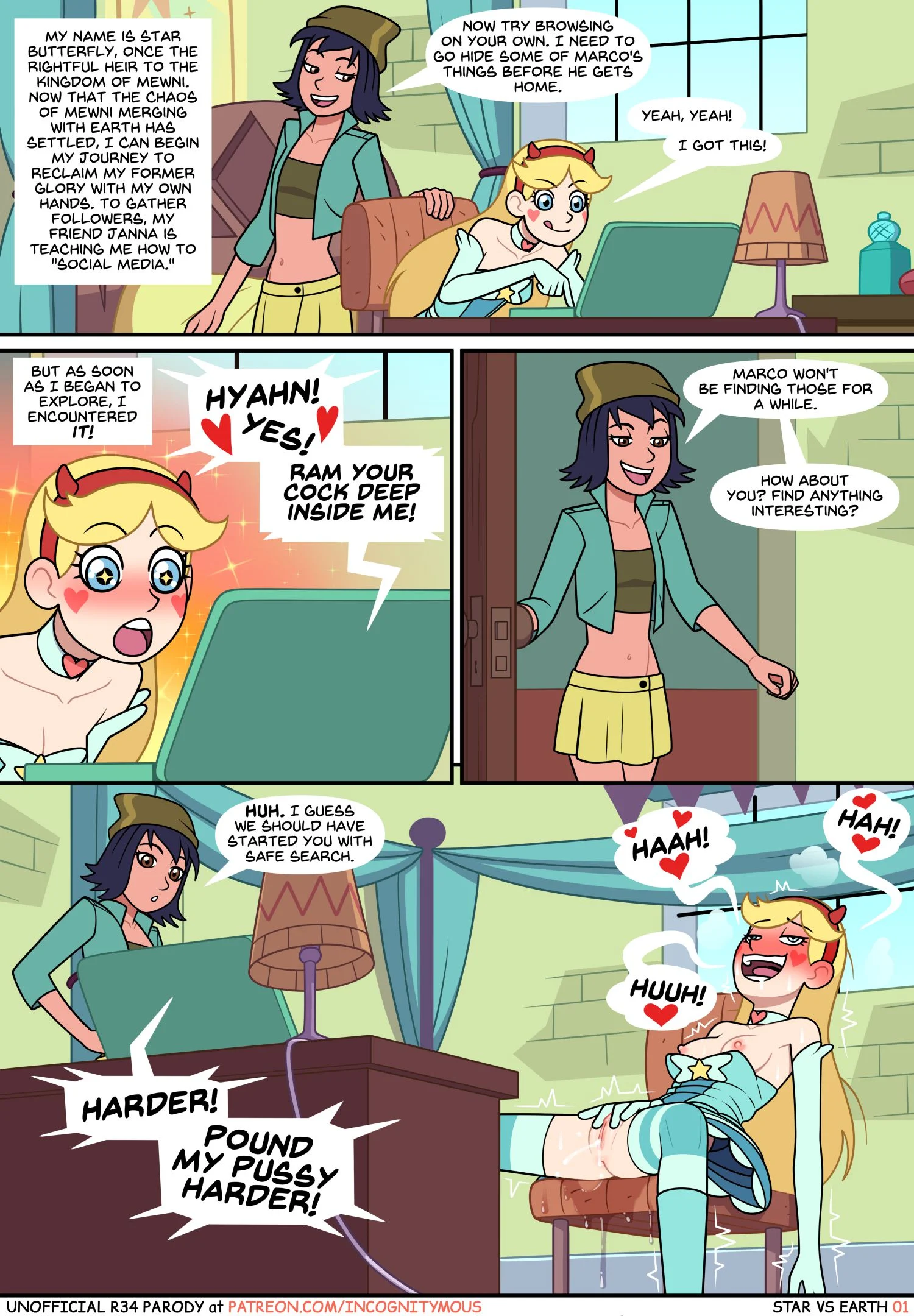 Star vs. Earth (Star VS. The Forces Of Evil) [Incognitymous] 1 . Star vs. Earth - Chapter 1 (Star VS. The Forces Of Evil) [Incognitymous] – page 1