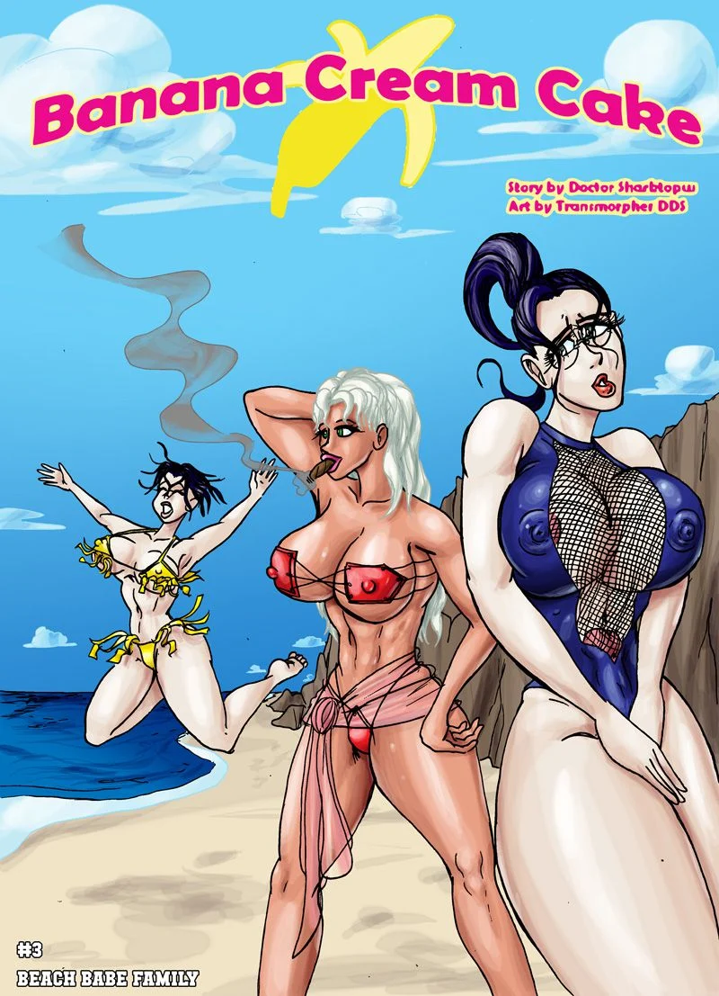 Banana Cream Cake [Transmorpher D.D.S.] 3 . Banana Cream Cake - Chapter 3 - Beach Babe Family [Transmorpher D.D.S.] – page 1