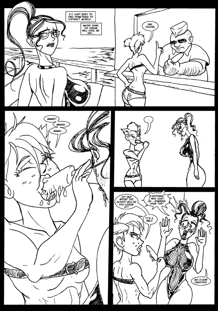 Banana Cream Cake [Transmorpher D.D.S.] 3 . Banana Cream Cake - Chapter 3 - Beach Babe Family [Transmorpher D.D.S.] – page 8