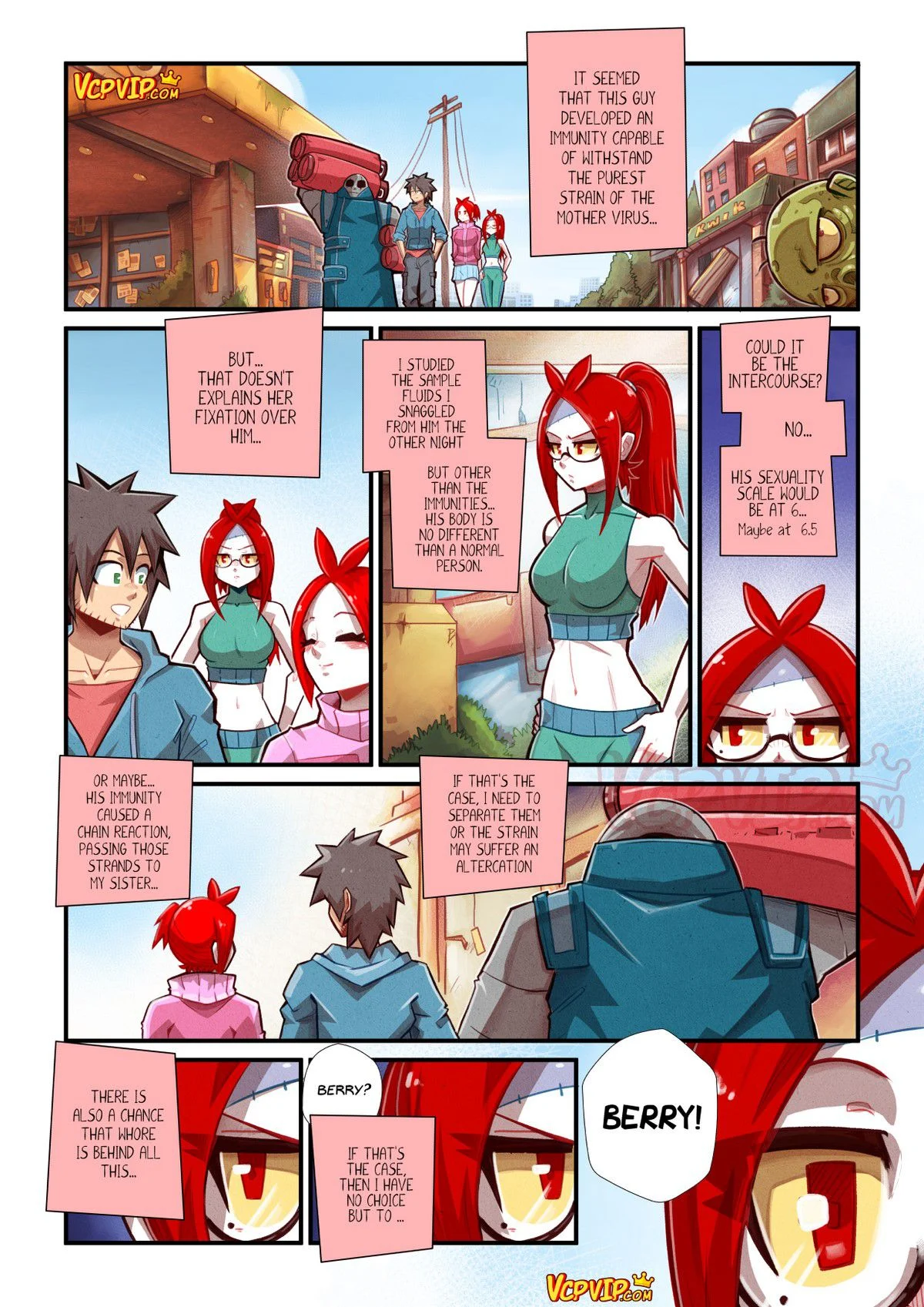 Cherry Road [Mr.E] 7 . Cherry Road - Concerns Of A Zombie - Chapter 7 [Mr.E] – page 13