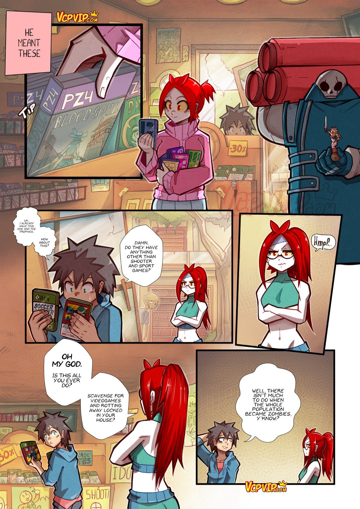 Cherry Road [Mr.E] 7 . Cherry Road - Concerns Of A Zombie - Chapter 7 [Mr.E] – page 15
