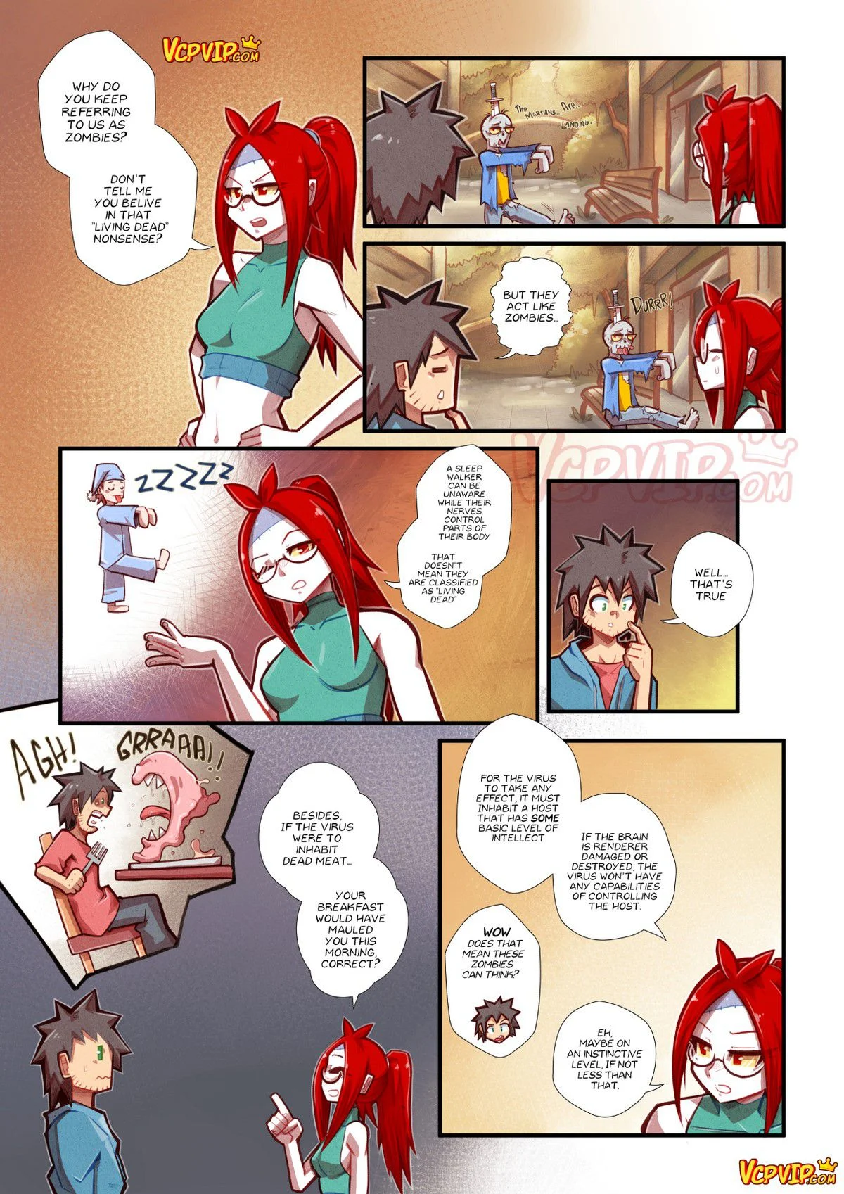 Cherry Road [Mr.E] 7 . Cherry Road - Concerns Of A Zombie - Chapter 7 [Mr.E] – page 16