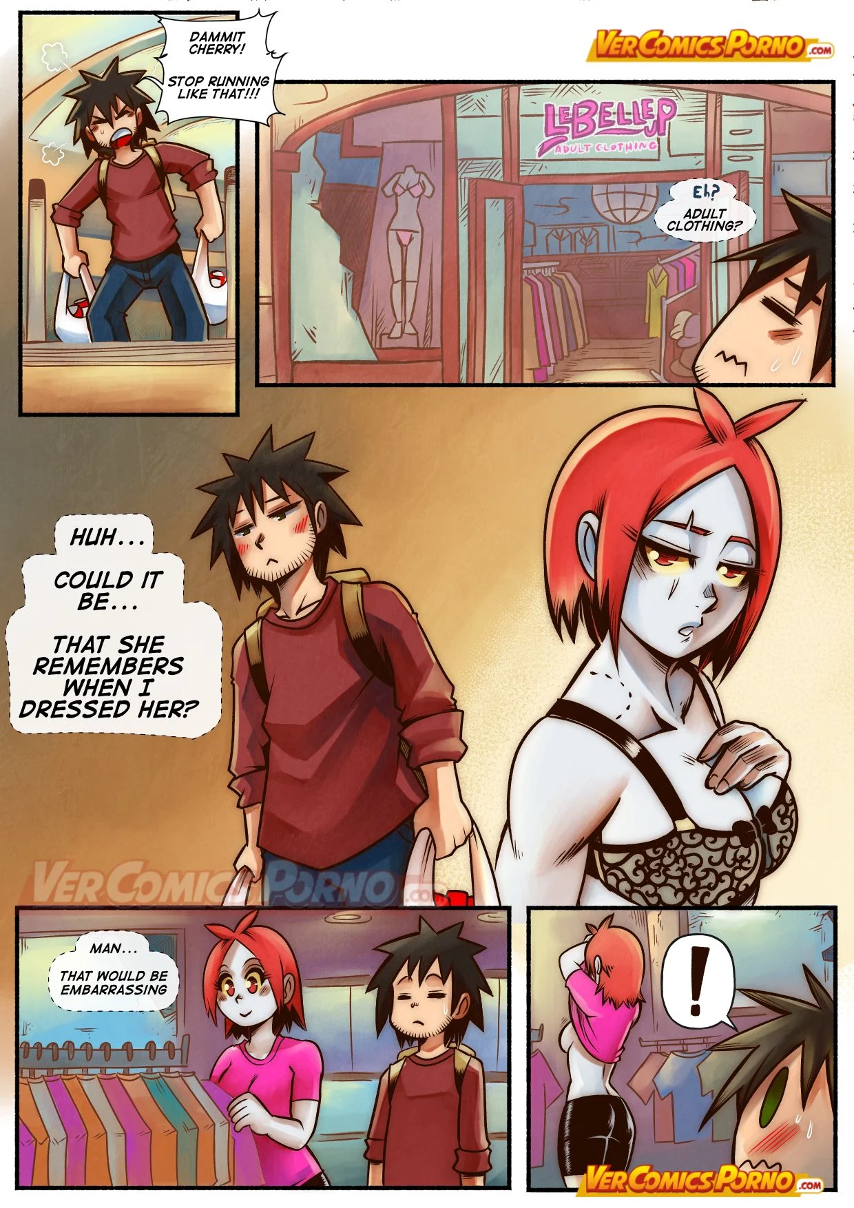 Cherry Road [Mr.E] 3 . Cherry Road - Shopping With A Zombie - Chapter 3 [Mr.E] – page 13