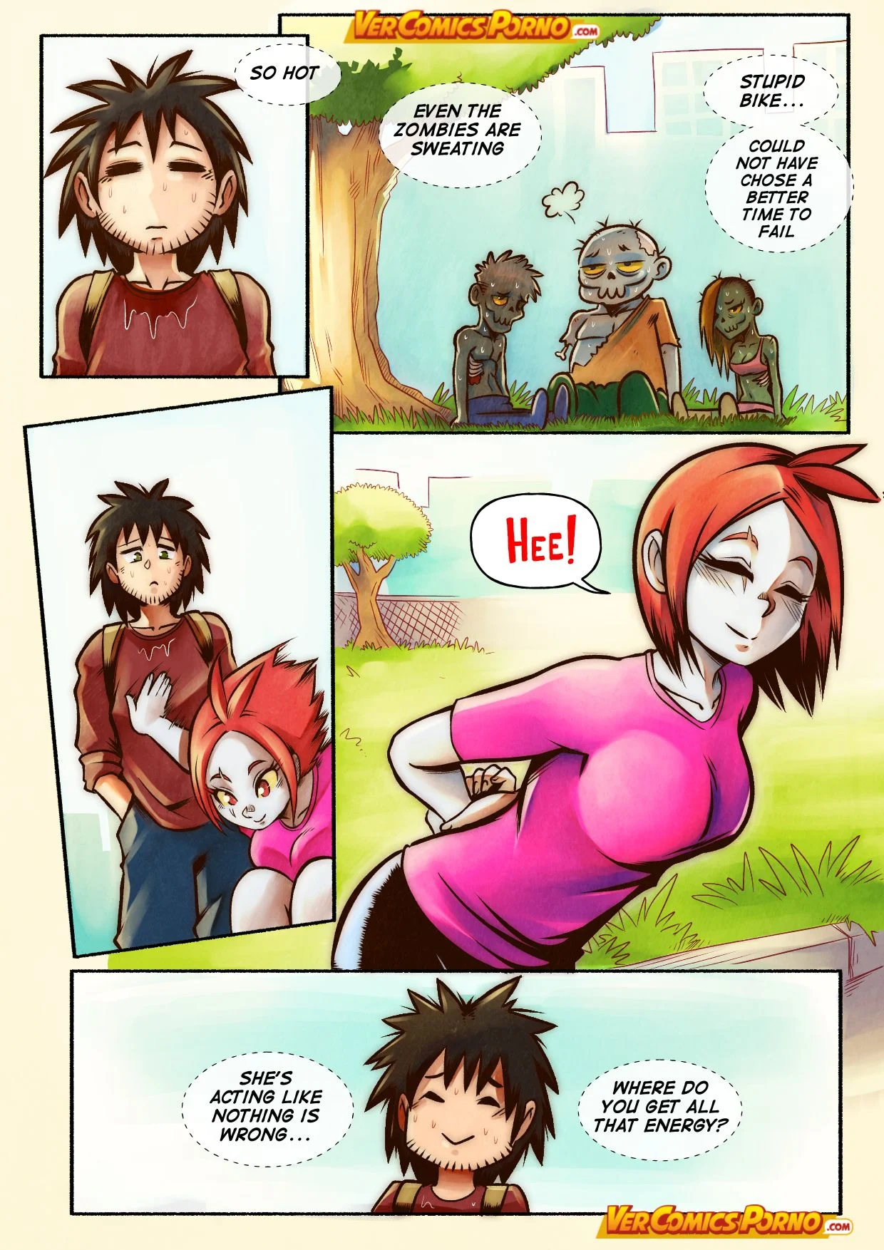 Cherry Road [Mr.E] 3 . Cherry Road - Shopping With A Zombie - Chapter 3 [Mr.E] – page 3