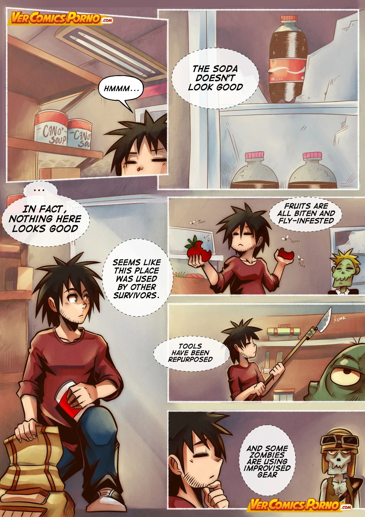 Cherry Road [Mr.E] 3 . Cherry Road - Shopping With A Zombie - Chapter 3 [Mr.E] – page 6