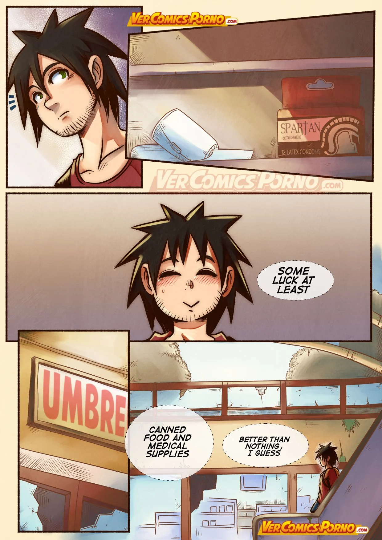 Cherry Road [Mr.E] 3 . Cherry Road - Shopping With A Zombie - Chapter 3 [Mr.E] – page 8