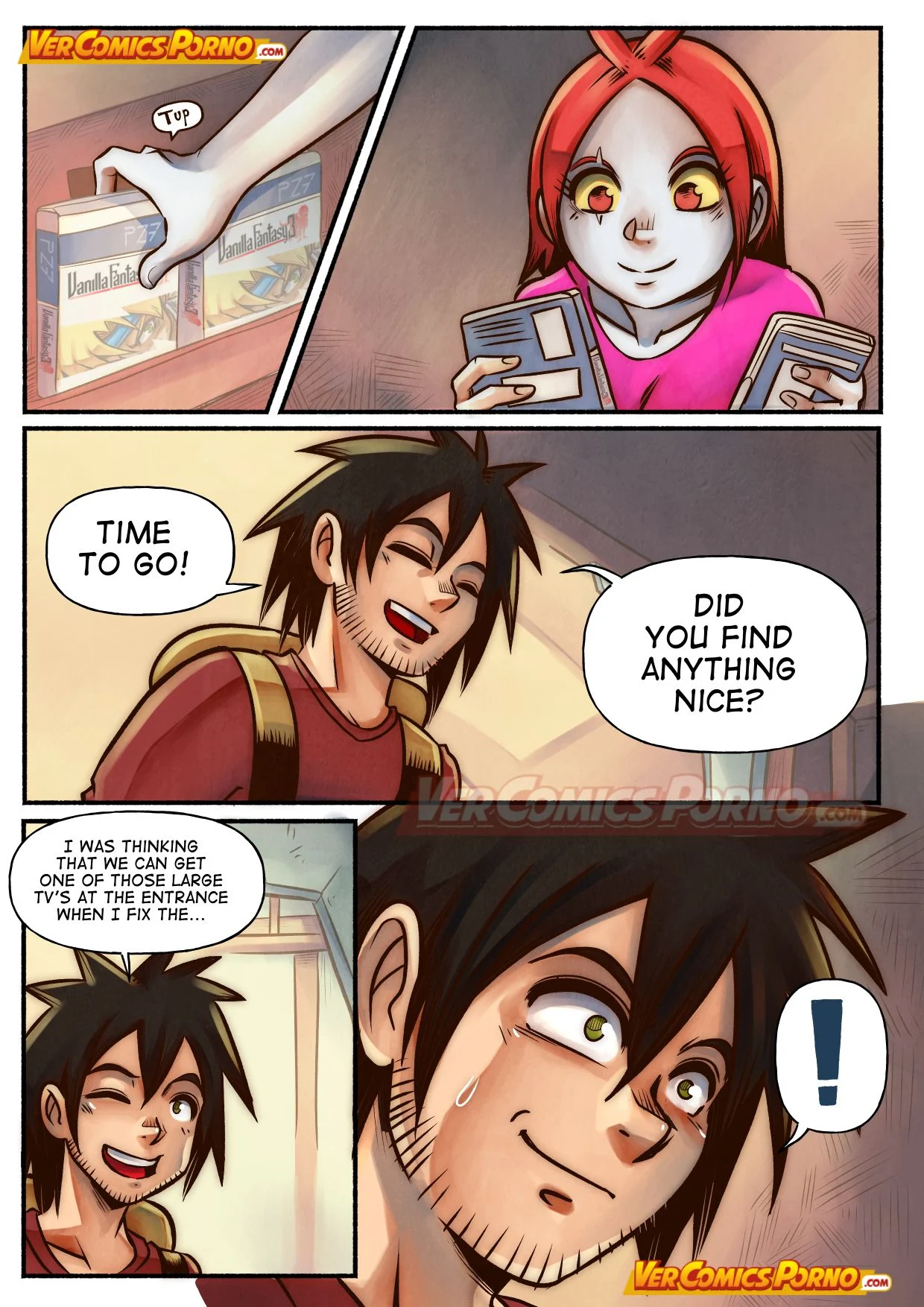 Cherry Road [Mr.E] 3 . Cherry Road - Shopping With A Zombie - Chapter 3 [Mr.E] – page 9