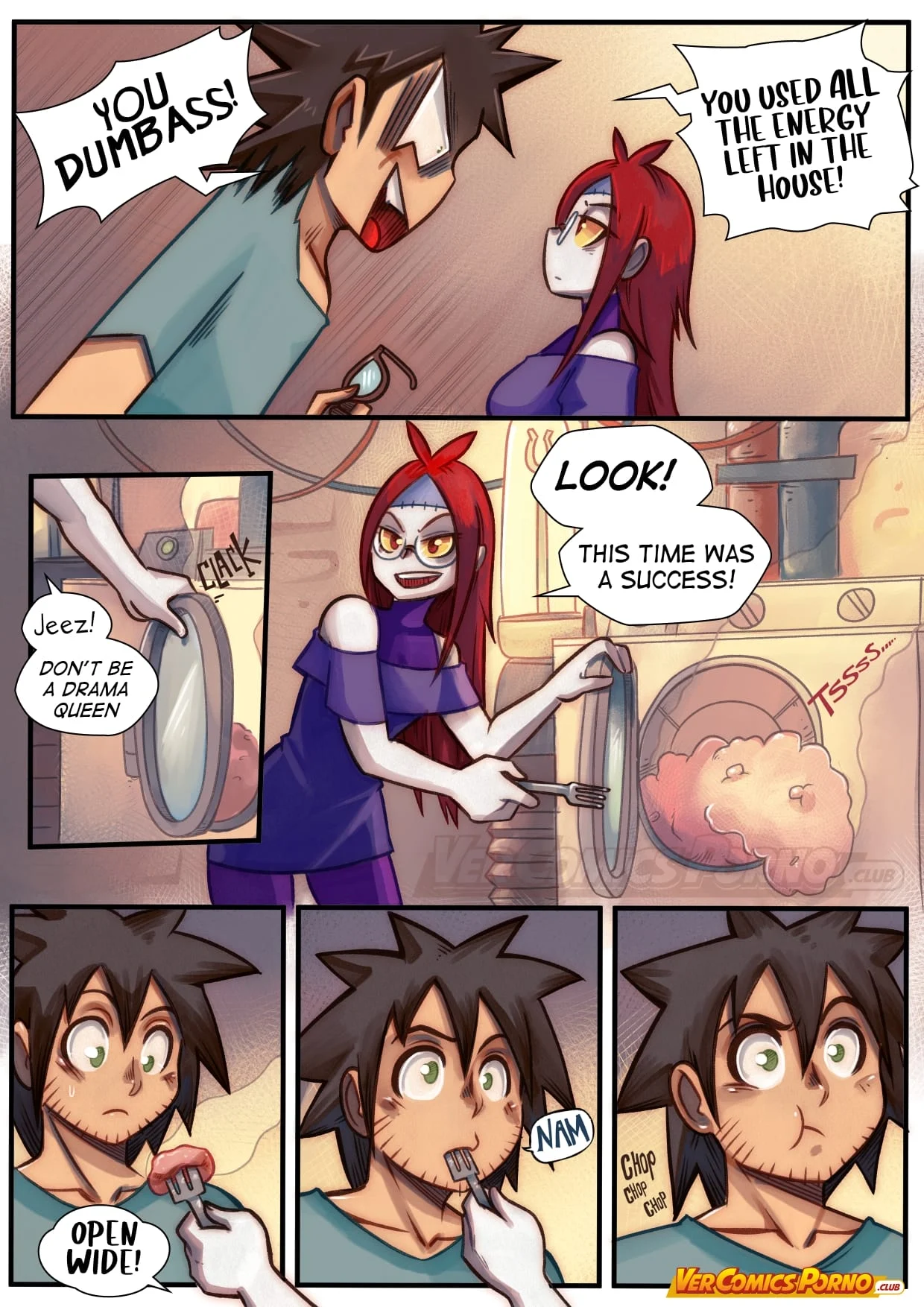 Cherry Road [Mr.E] 6 . Cherry Road - My Annoying Zombie-In-Law - Chapter 6 [Mr.E] – page 17