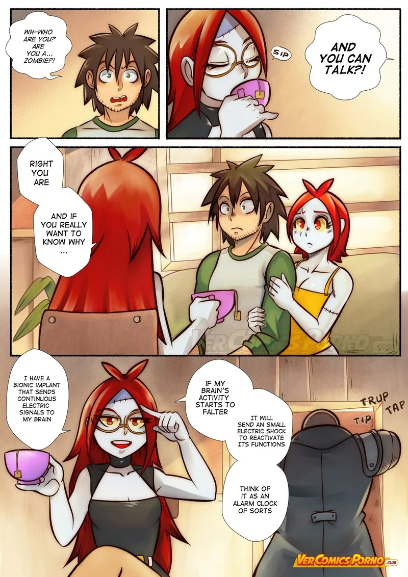Cherry Road [Mr.E] 5 . Cherry Road - Chatting With A Zombie - Chapter 5 [Mr.E] – page 7