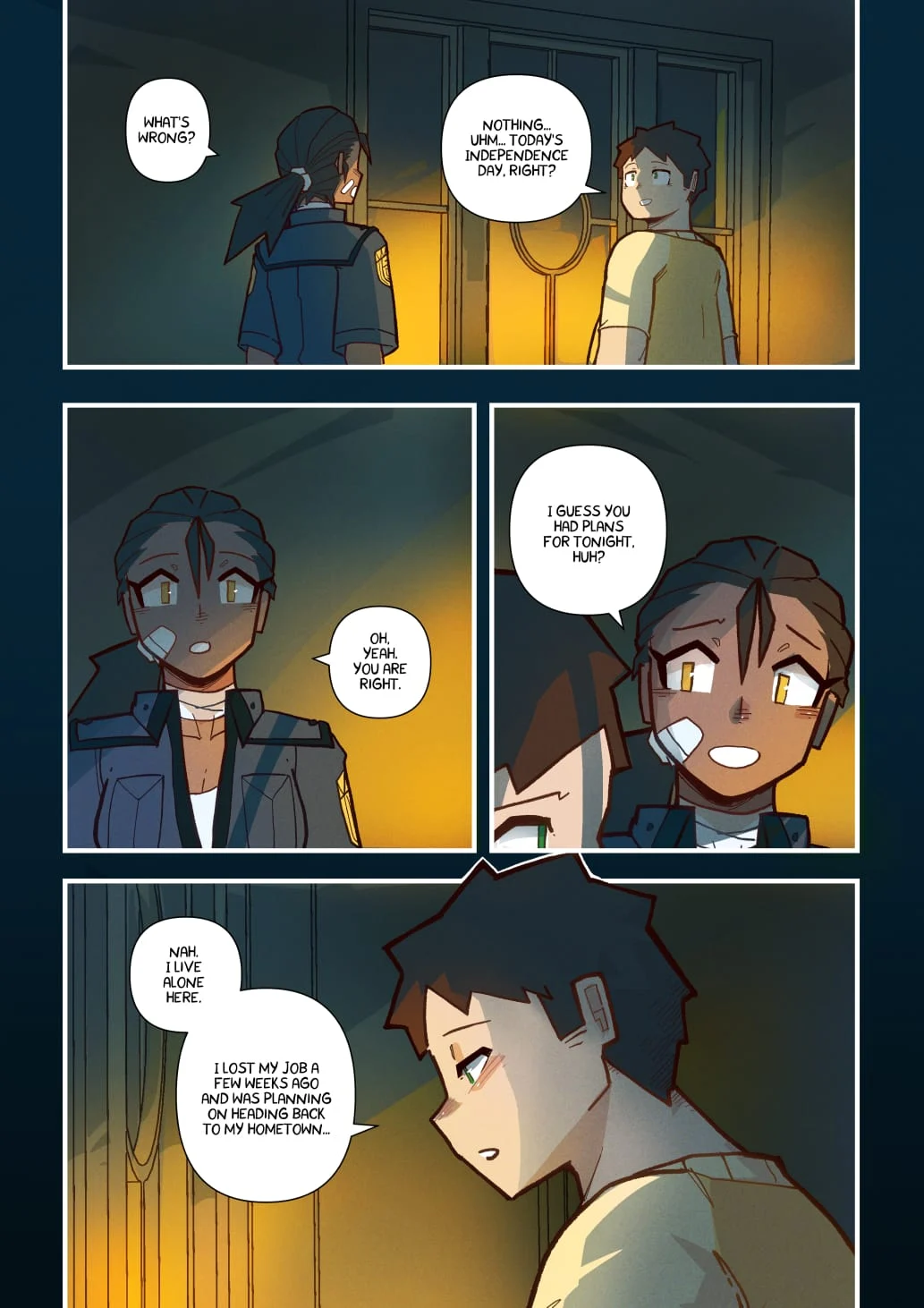 Cherry Road [Mr.E] 11 . Cherry Road - Lonely Trail 3 - Chapter 11 [Mr.E] – page 55