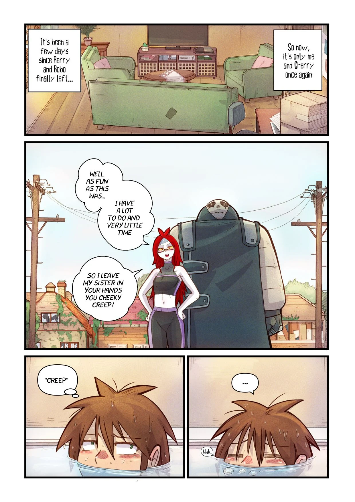 Cherry Road [Mr.E] 8 . Cherry Road - The Zombie That I Fell For - Chapter 8 [Mr.E] – page 17