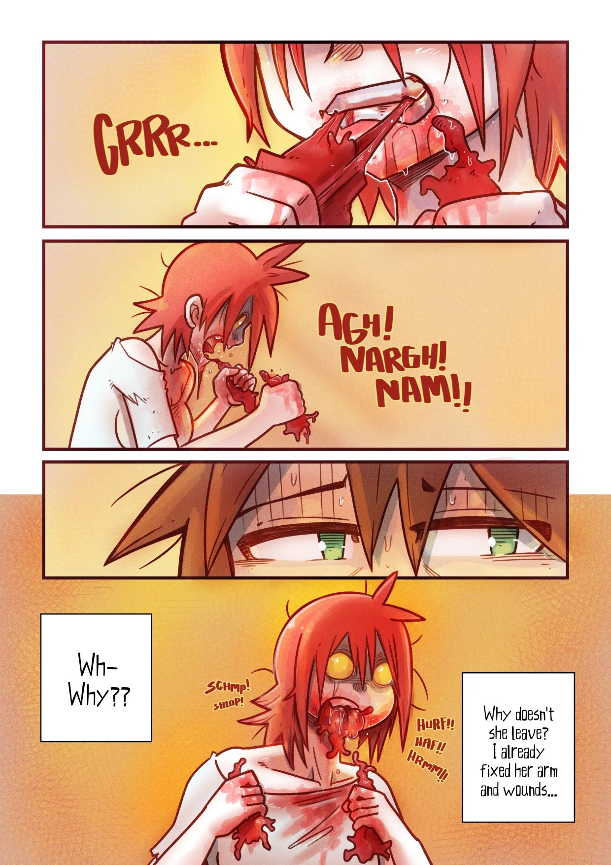 Cherry Road [Mr.E] 8 . Cherry Road - The Zombie That I Fell For - Chapter 8 [Mr.E] – page 4