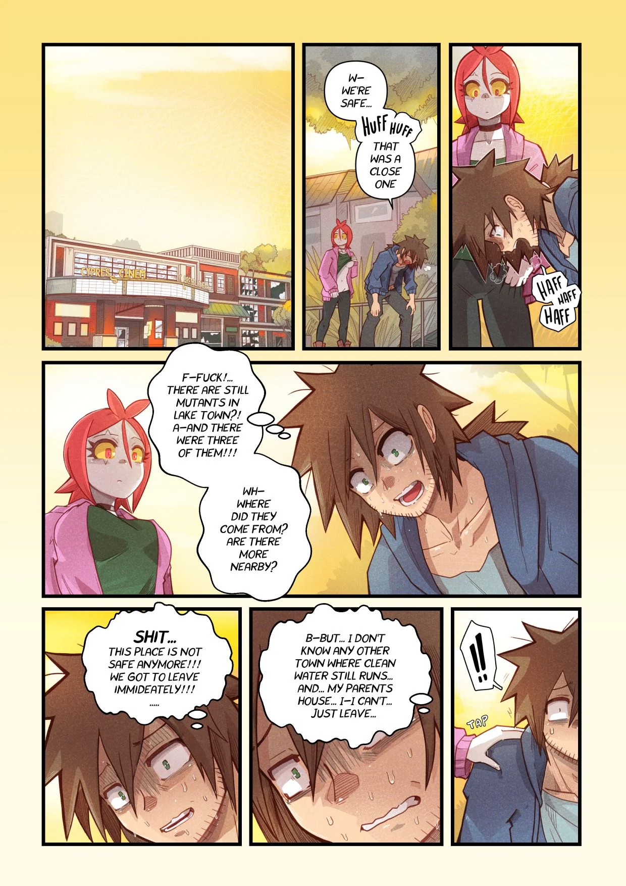 Cherry Road [Mr.E] 8 . Cherry Road - The Zombie That I Fell For - Chapter 8 [Mr.E] – page 45