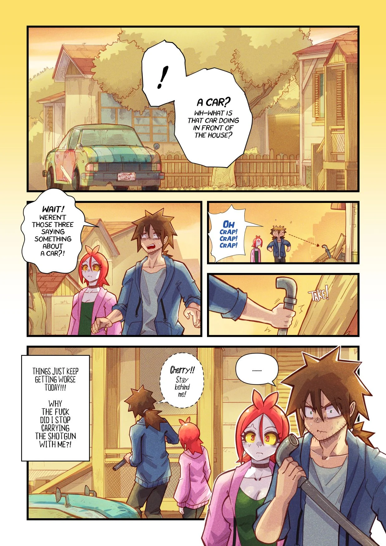 Cherry Road [Mr.E] 8 . Cherry Road - The Zombie That I Fell For - Chapter 8 [Mr.E] – page 49