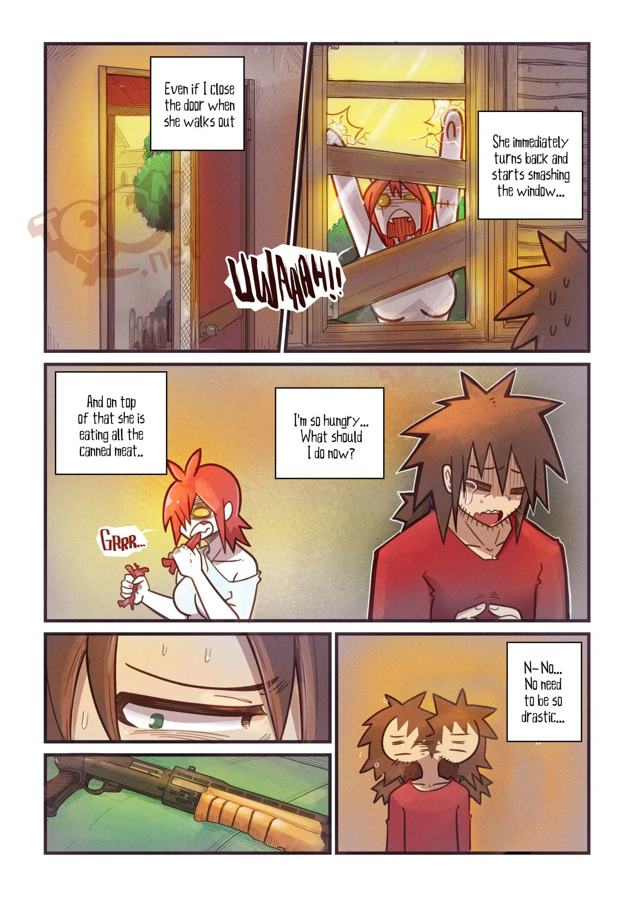 Cherry Road [Mr.E] 8 . Cherry Road - The Zombie That I Fell For - Chapter 8 [Mr.E] – page 5