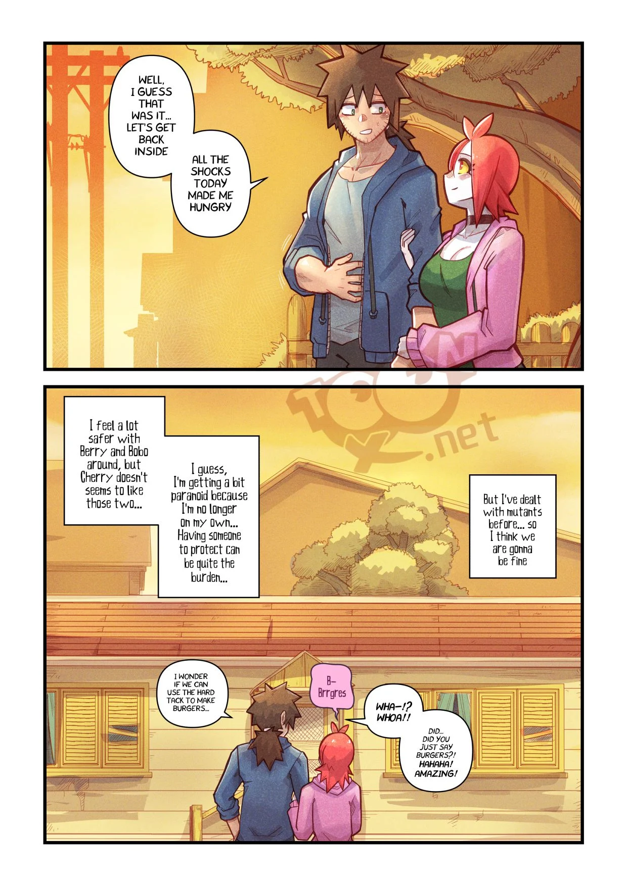 Cherry Road [Mr.E] 8 . Cherry Road - The Zombie That I Fell For - Chapter 8 [Mr.E] – page 54