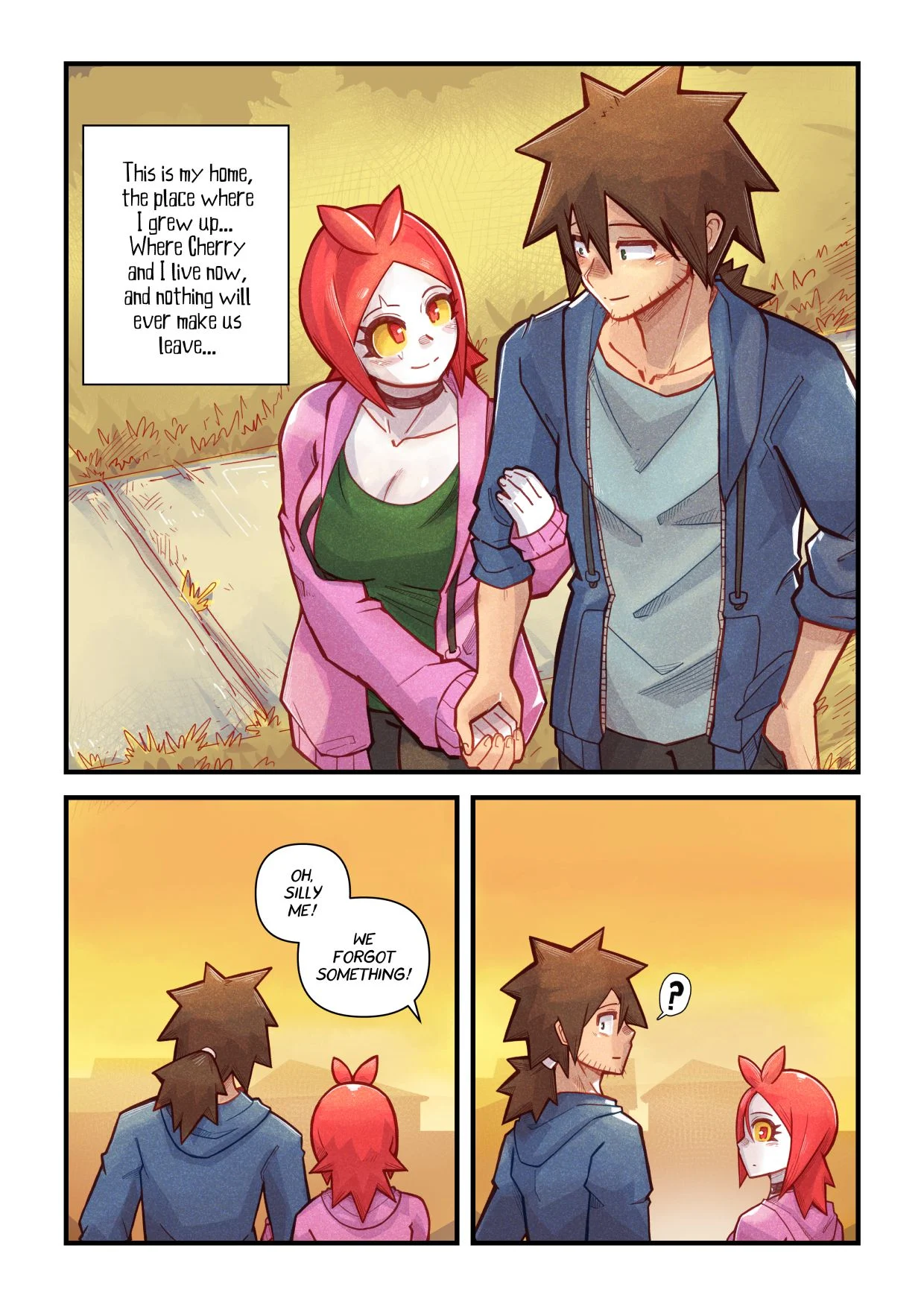 Cherry Road [Mr.E] 8 . Cherry Road - The Zombie That I Fell For - Chapter 8 [Mr.E] – page 55