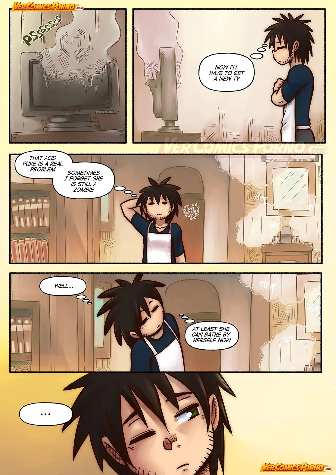Cherry Road [Mr.E] 2 . Cherry Road - My Life With A Zombie - Chapter 2 [Mr.E] – page 16