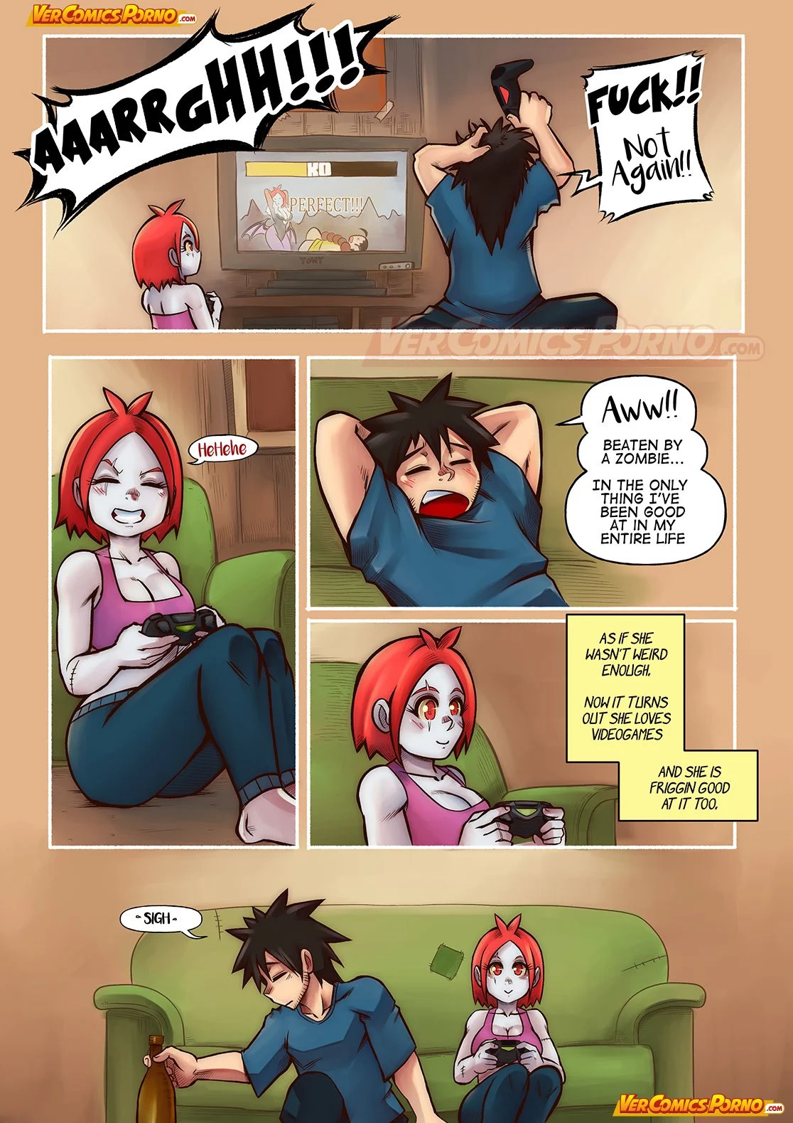 Cherry Road [Mr.E] 2 . Cherry Road - My Life With A Zombie - Chapter 2 [Mr.E] – page 7