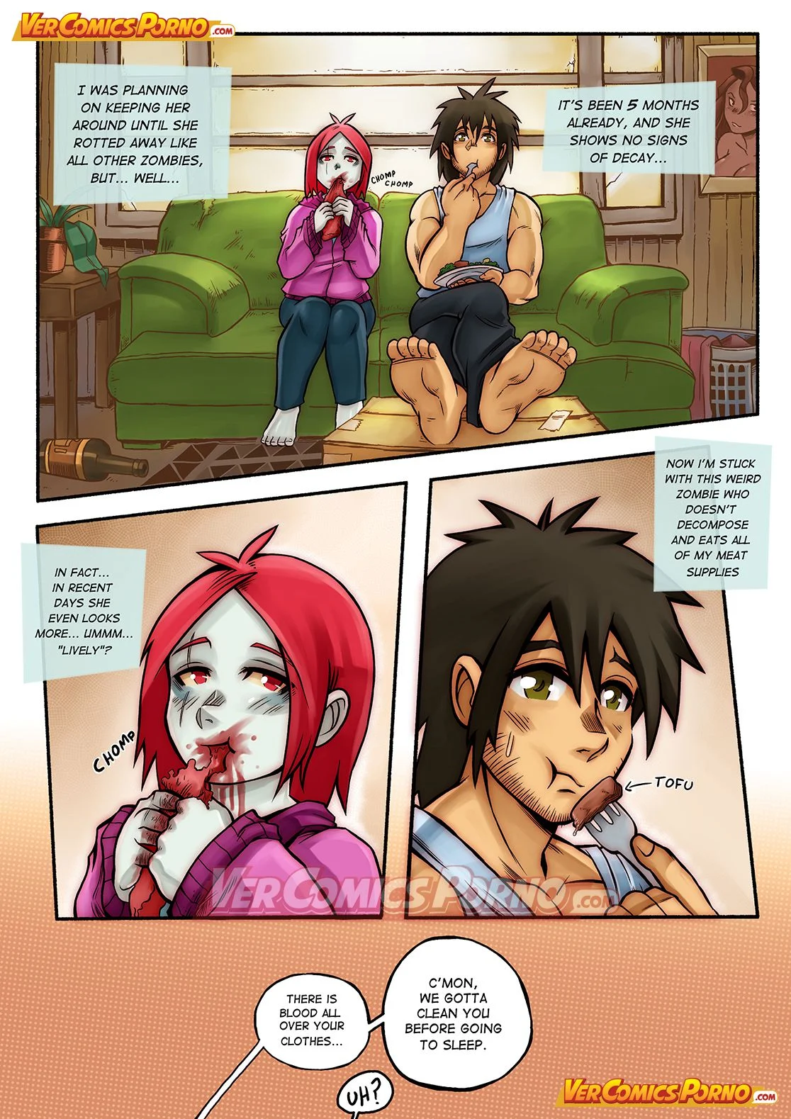 Cherry Road [Mr.E] 1 . Cherry Road - A Zombie Fell For Me? - Chapter 1 [Mr.E] – page 5