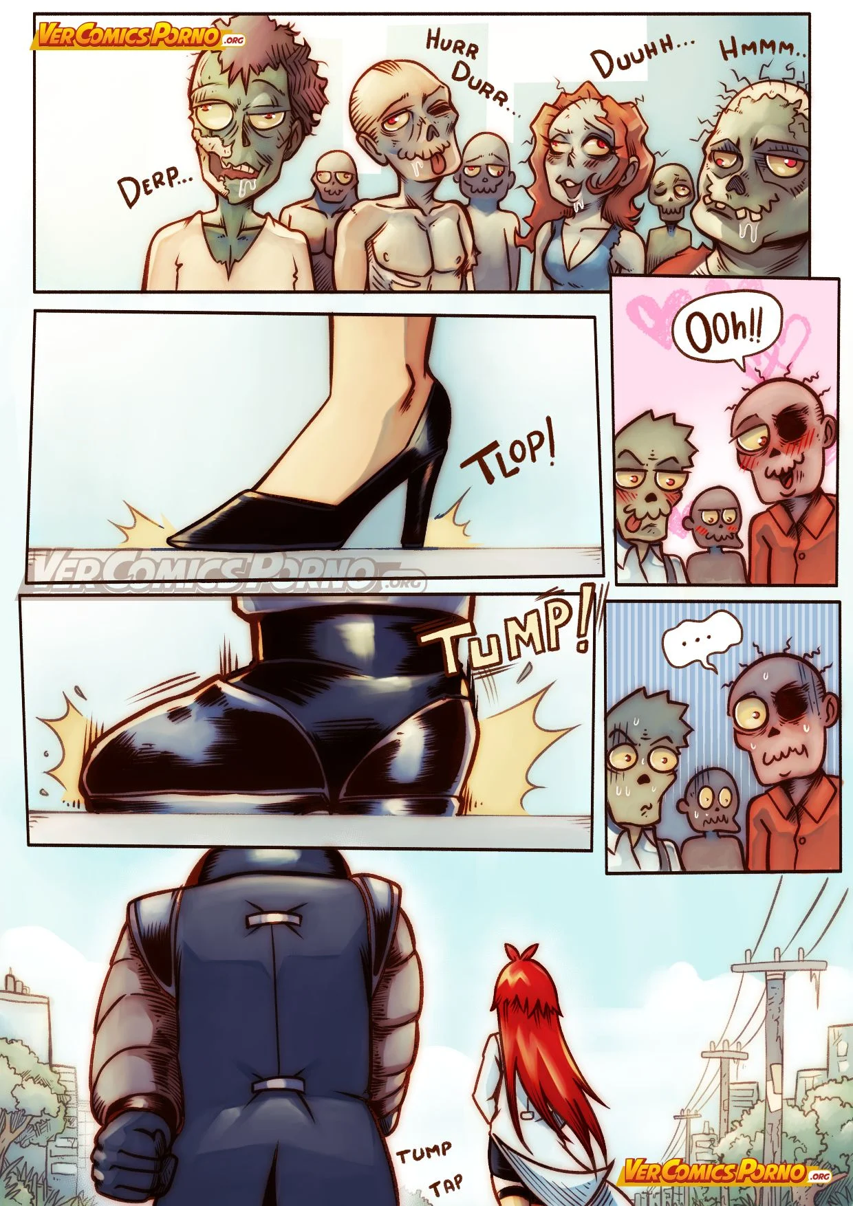 Cherry Road [Mr.E] 4 . Cherry Road - A Zombie Knocks On My Door - Chapter 4 [Mr.E] – page 18
