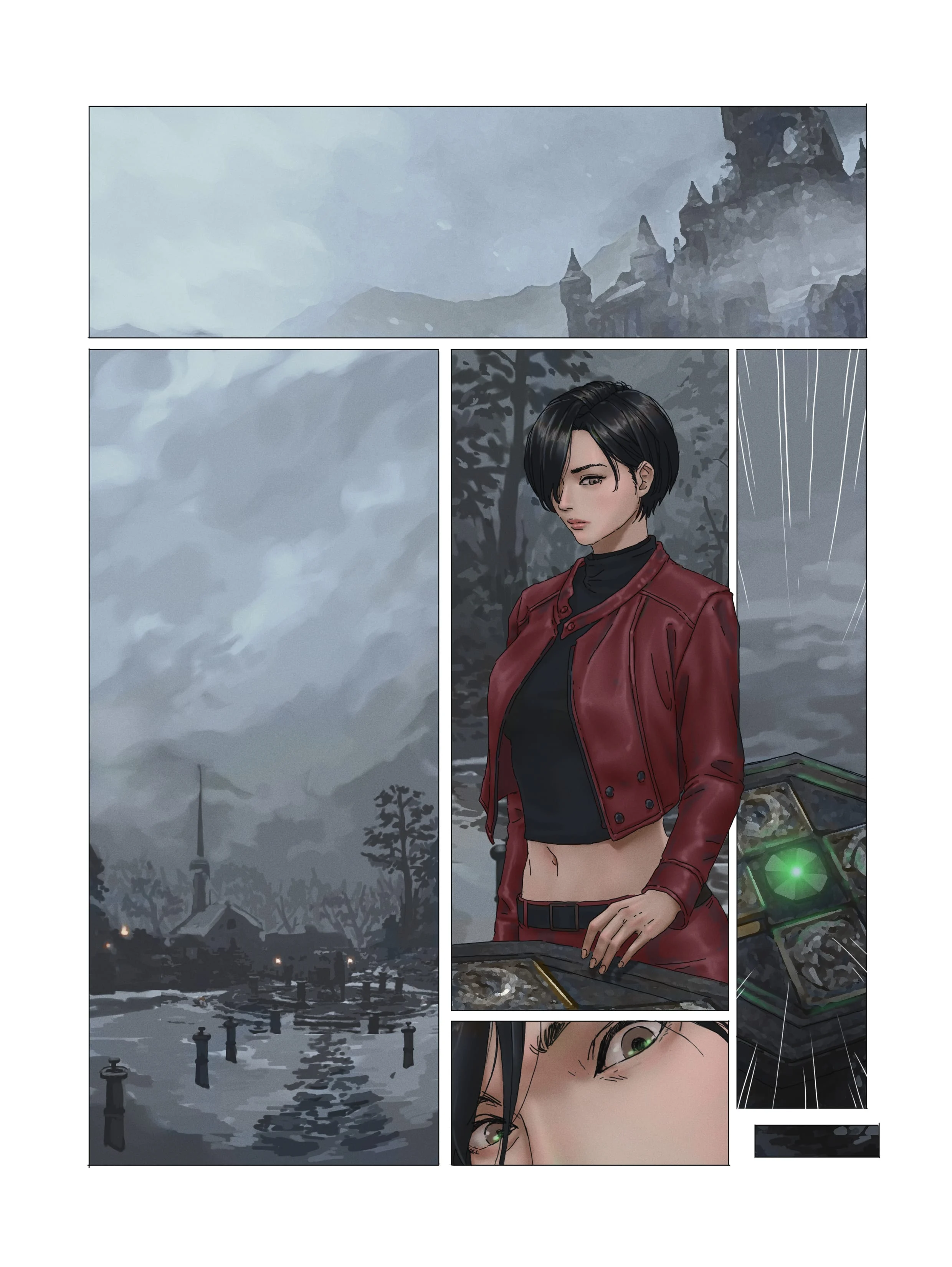 A-da Girl! (Resident Evil) [TSFSingularity , CunCyun] 1 . A-da Girl! - Chapter 1 (Resident Evil) [TSFSingularity , CunCyun] – page 7