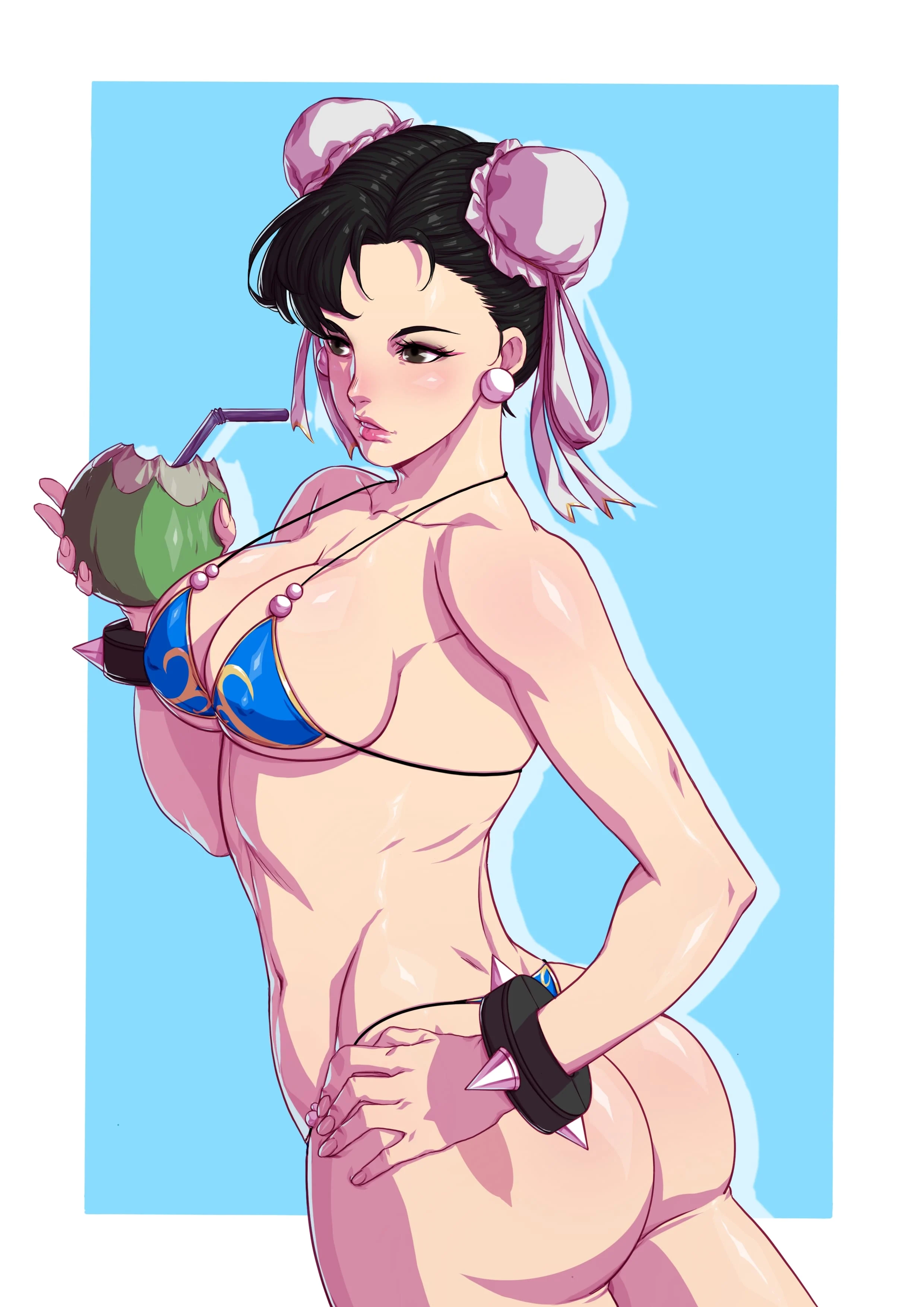 Swap by the Beach ⛱ (Street Fighter) [TSFSingularity , Potemkin] 1 . Swap by the Beach - Chapter 1 (Street Fighter) [TSFSingularity , Potemkin] – page 1