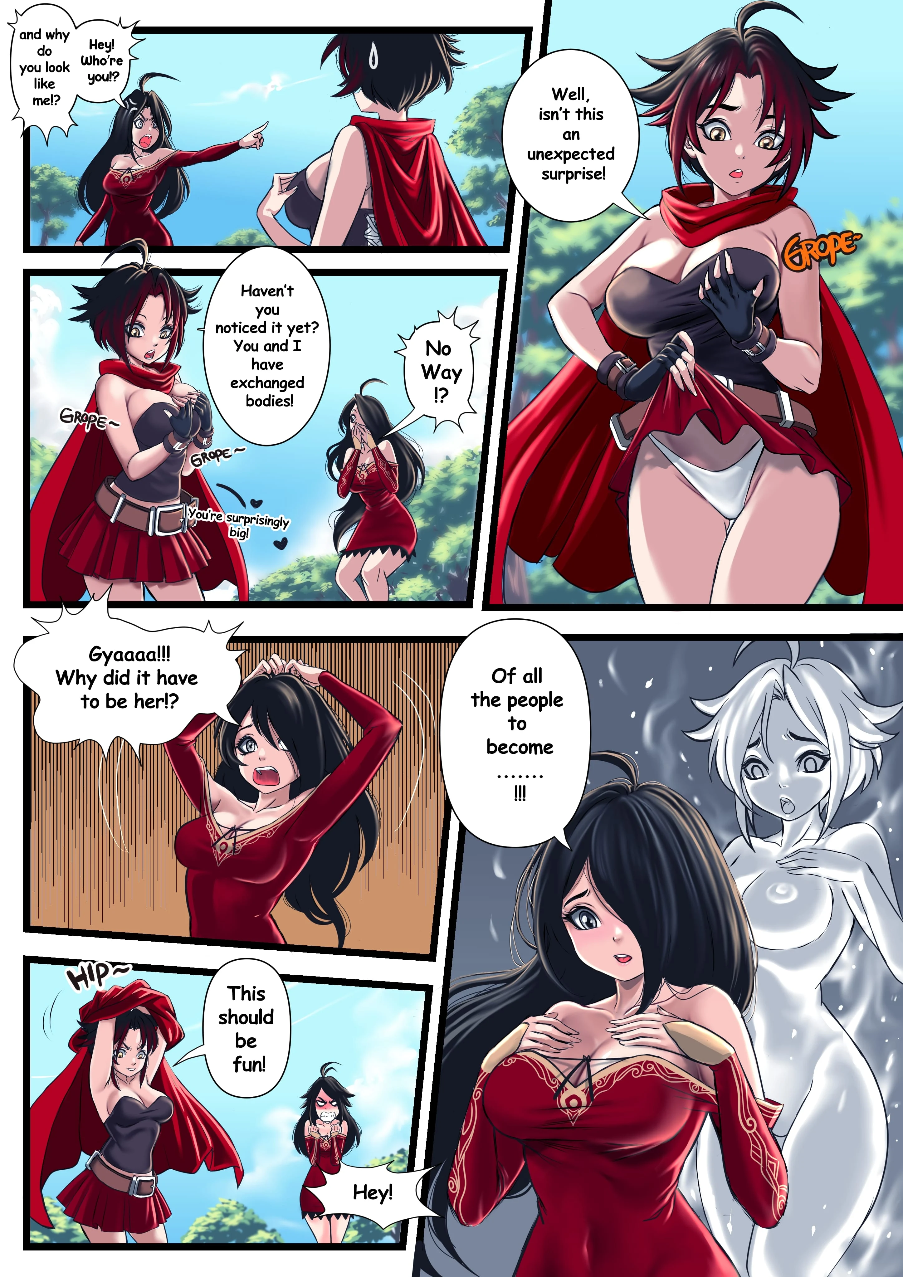 A Side Of Cinder (RWBY) [TSFSingularity , ZafieComics] 1 . A Side Of Cinder - Chapter 1 (RWBY) [TSFSingularity , ZafieComics] – page 6